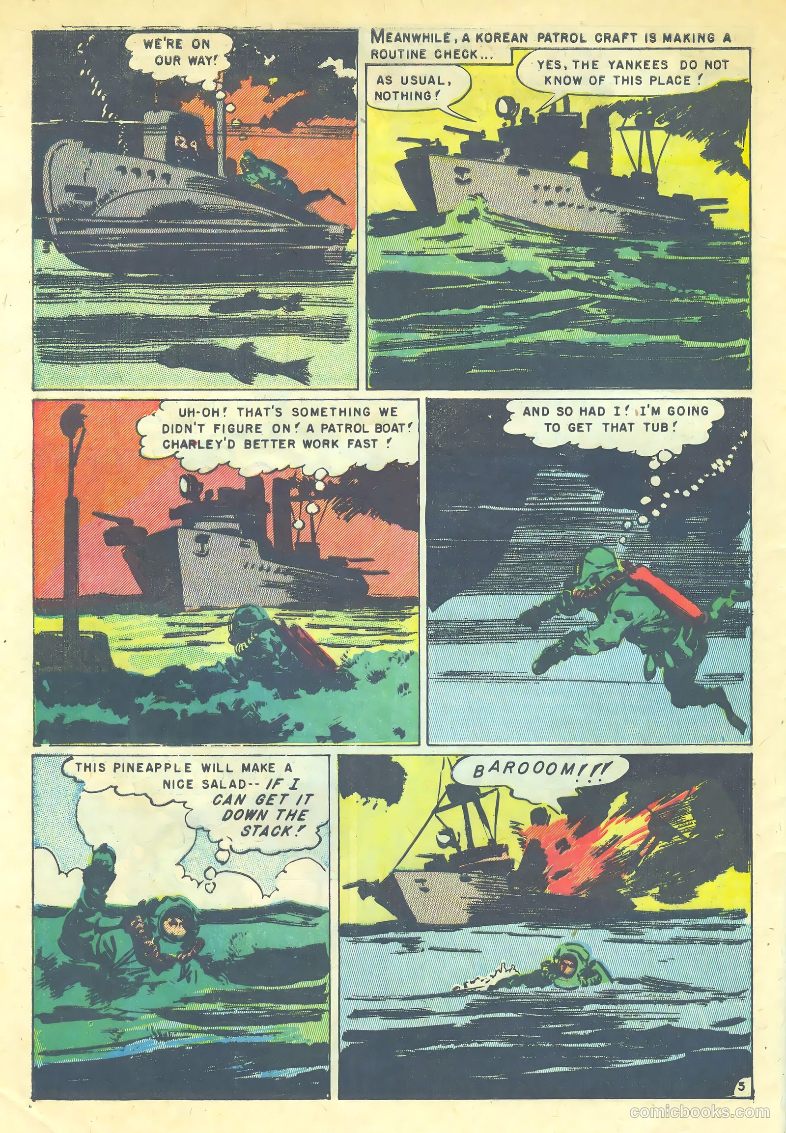 Fighting Undersea Commandos #2 — page 32 of 36