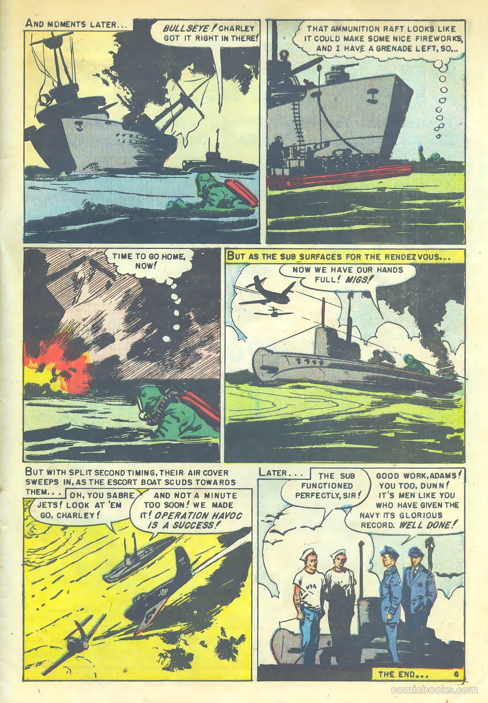 Fighting Undersea Commandos #2 — page 33 of 36
