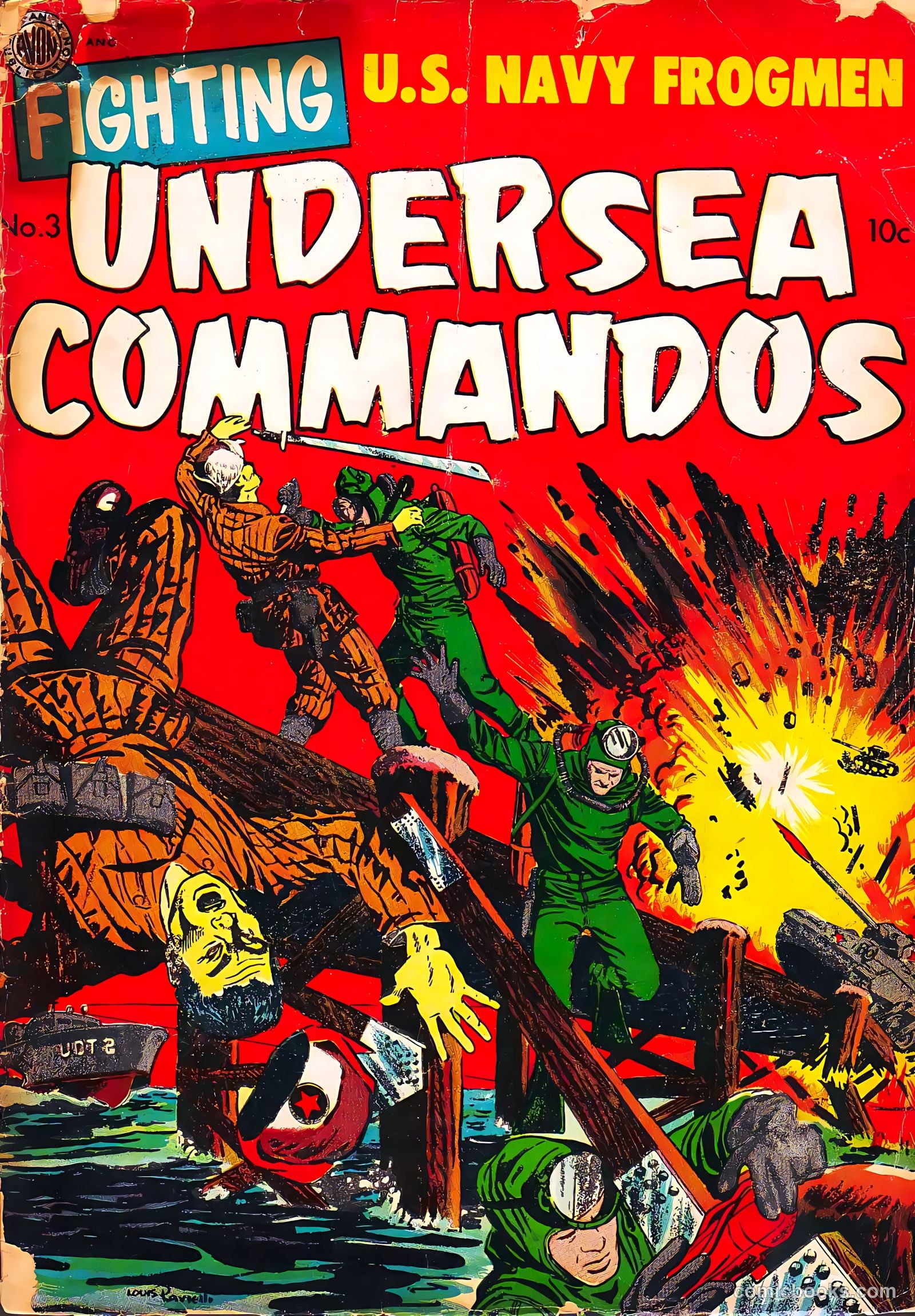 Fighting Undersea Commandos #3 — page 1 of 36