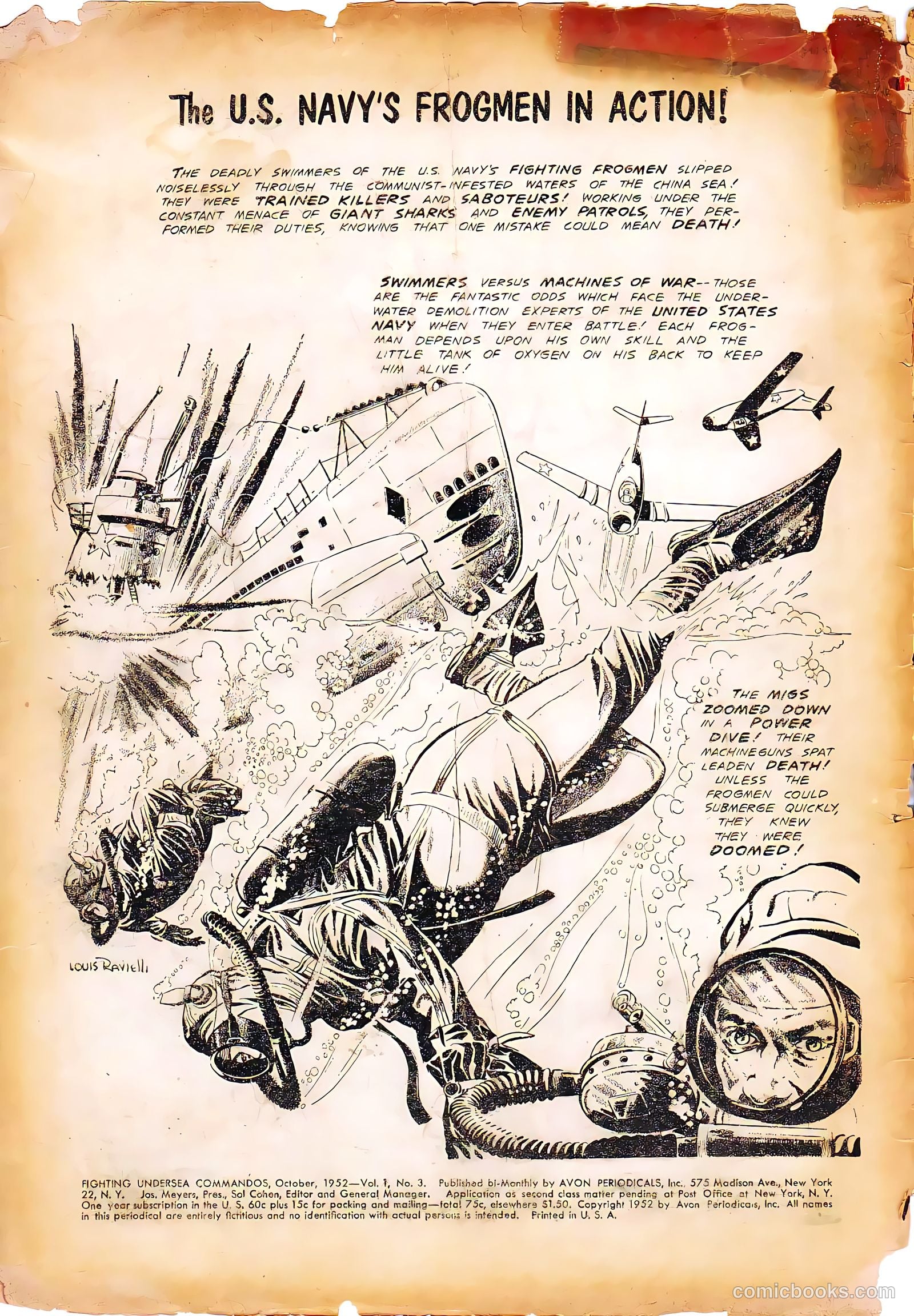 Fighting Undersea Commandos #3 — page 2 of 36