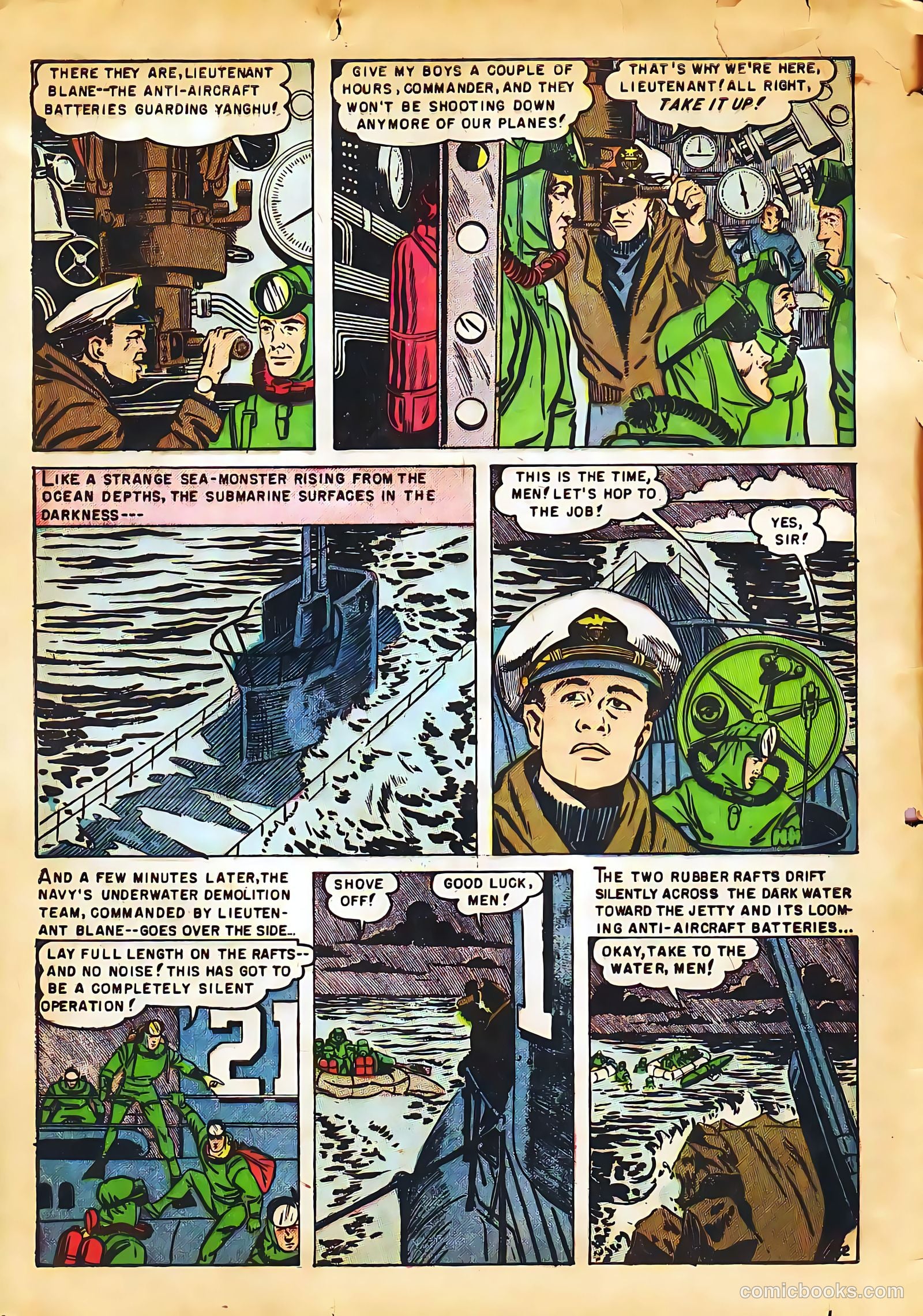 Fighting Undersea Commandos #3 — page 4 of 36