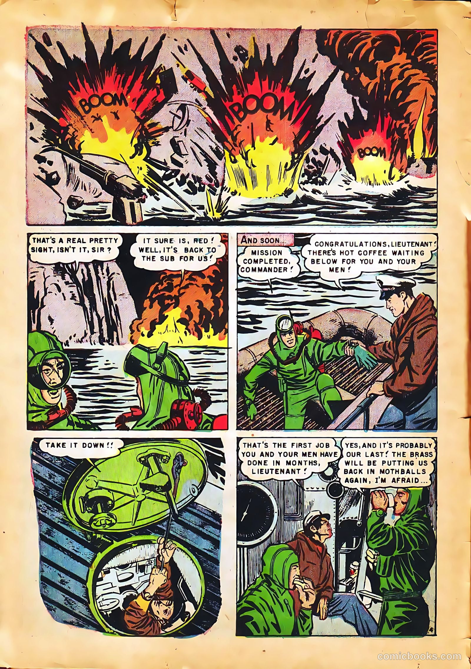 Fighting Undersea Commandos #3 — page 6 of 36