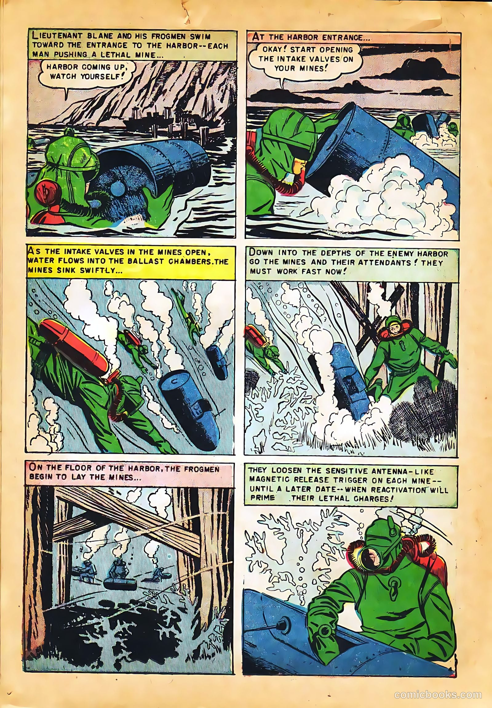 Fighting Undersea Commandos #3 — page 14 of 36
