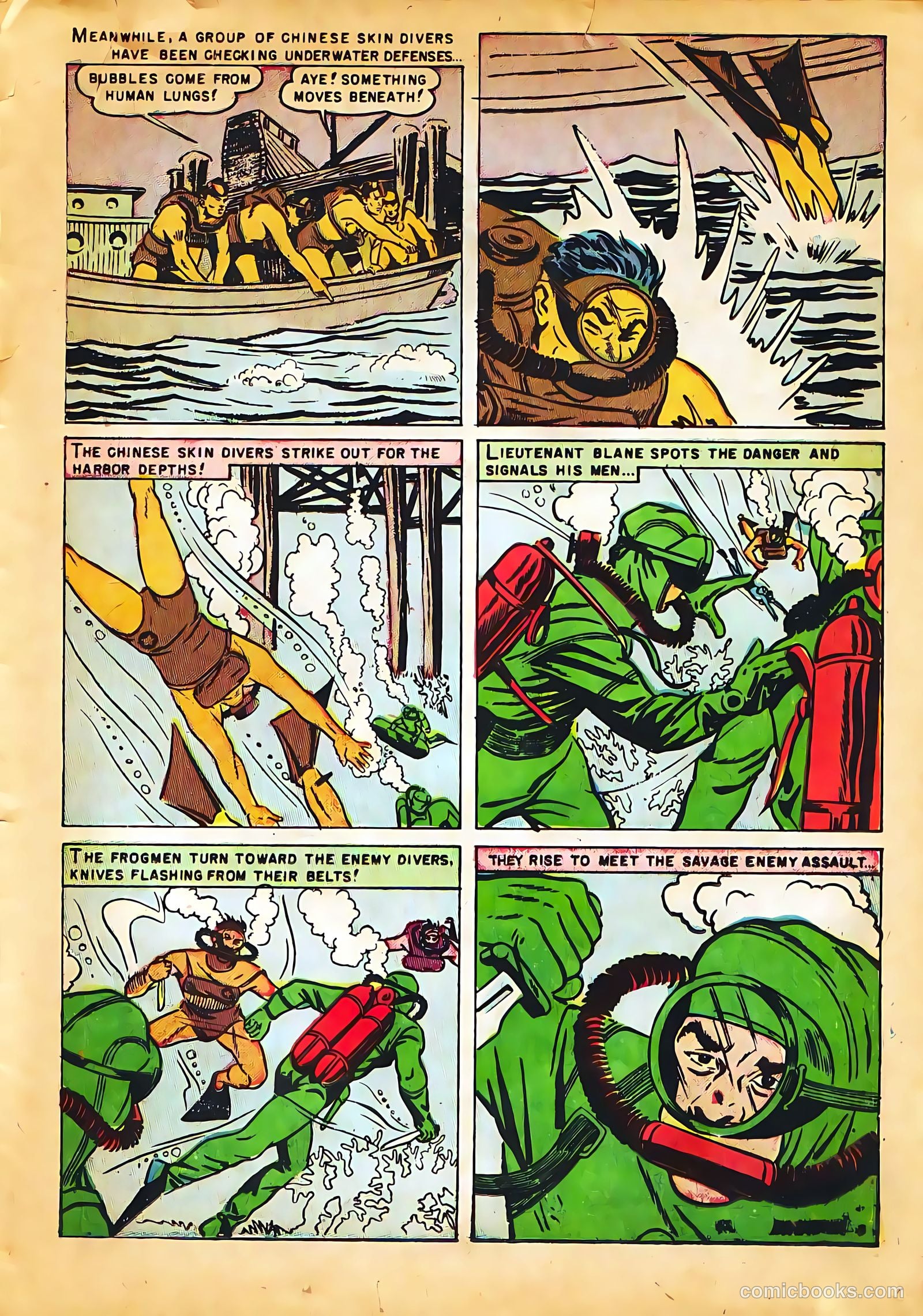 Fighting Undersea Commandos #3 — page 15 of 36