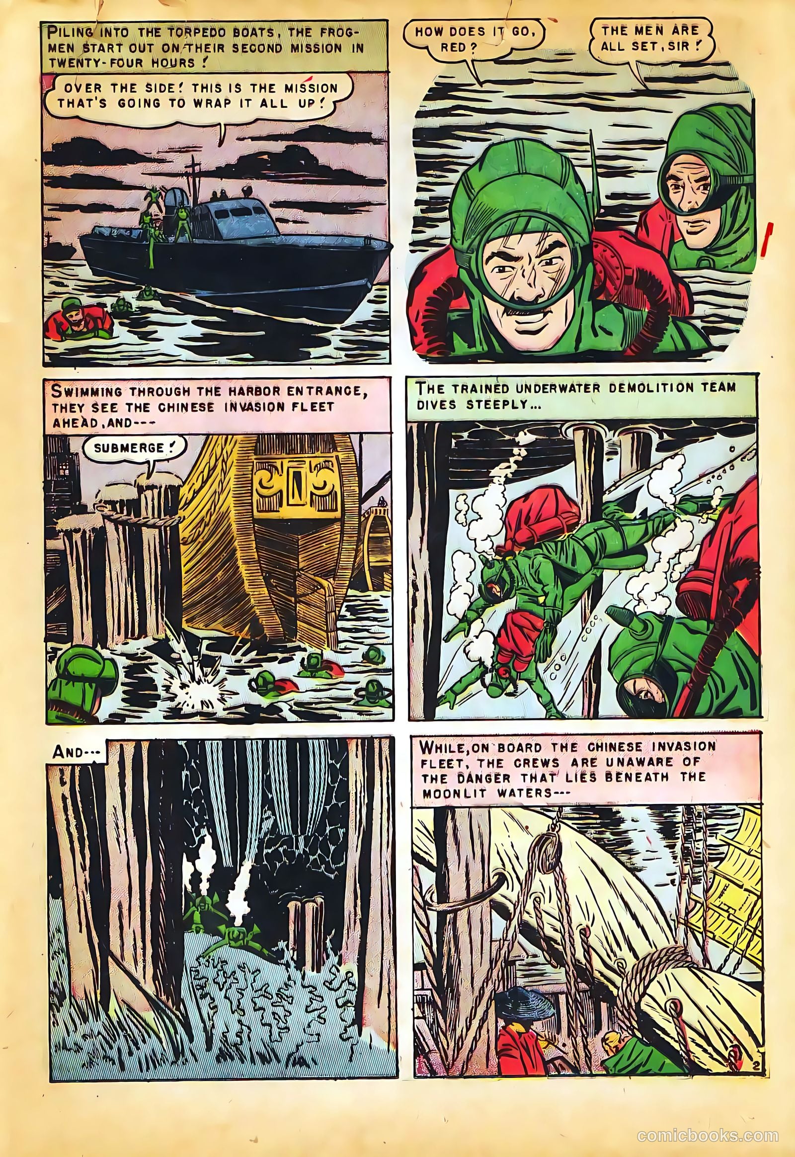 Fighting Undersea Commandos #3 — page 21 of 36
