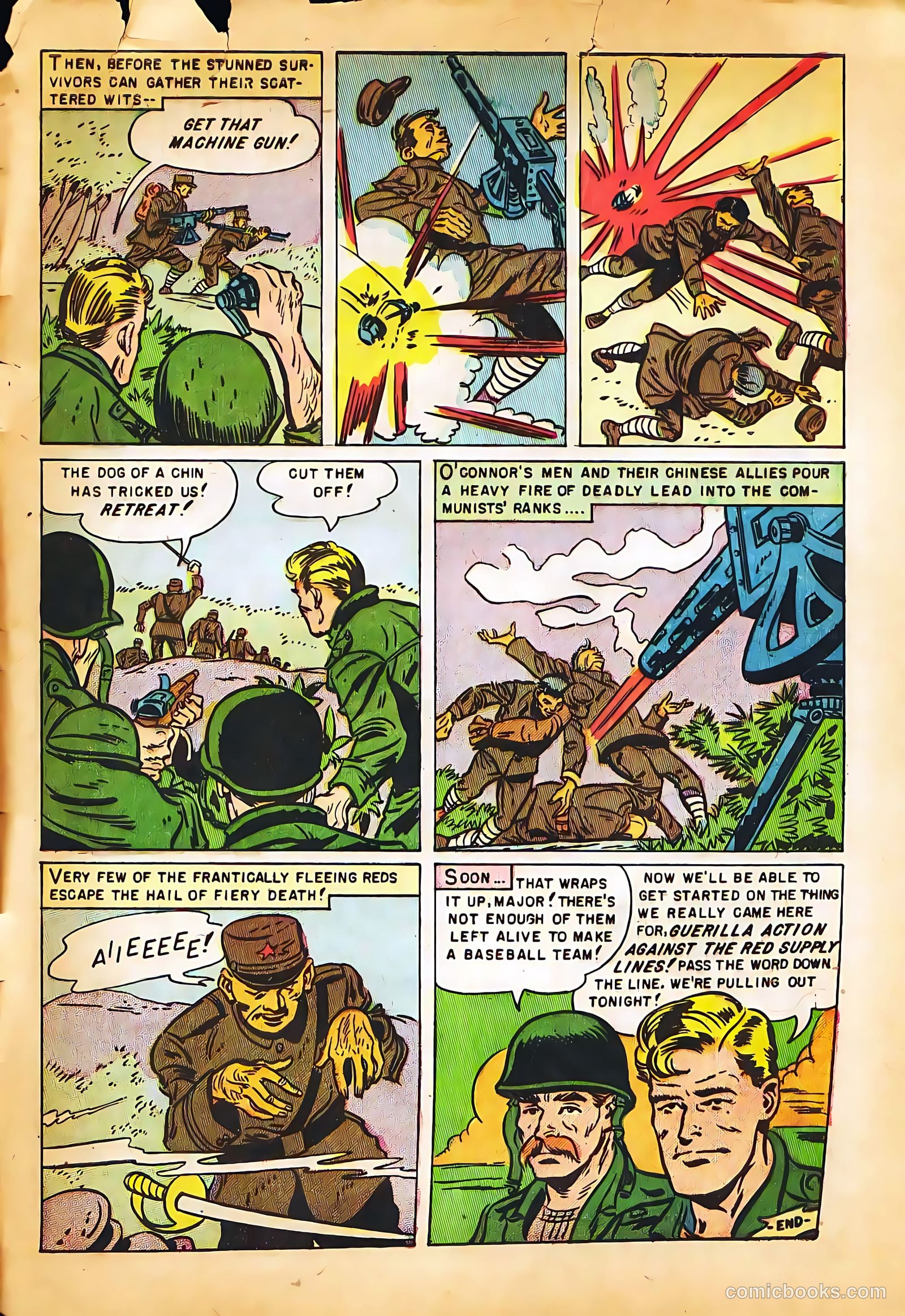 Fighting Undersea Commandos #3 — page 33 of 36