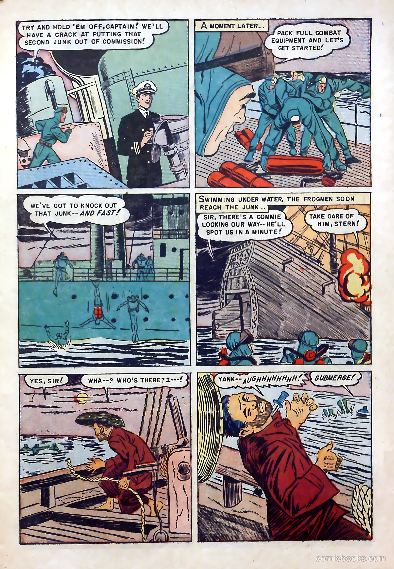 Fighting Undersea Commandos #4 — page 7 of 36