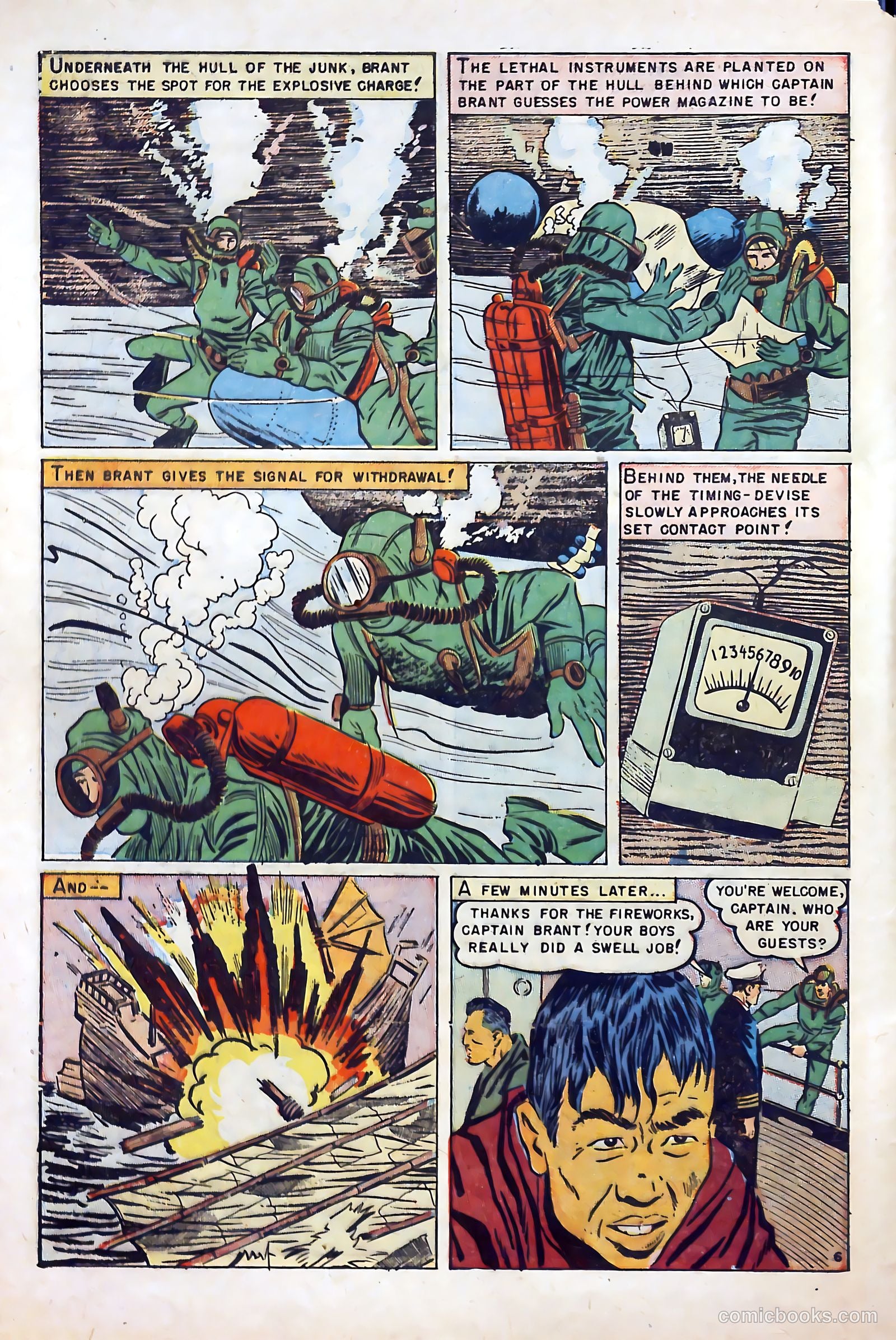 Fighting Undersea Commandos #4 — page 8 of 36