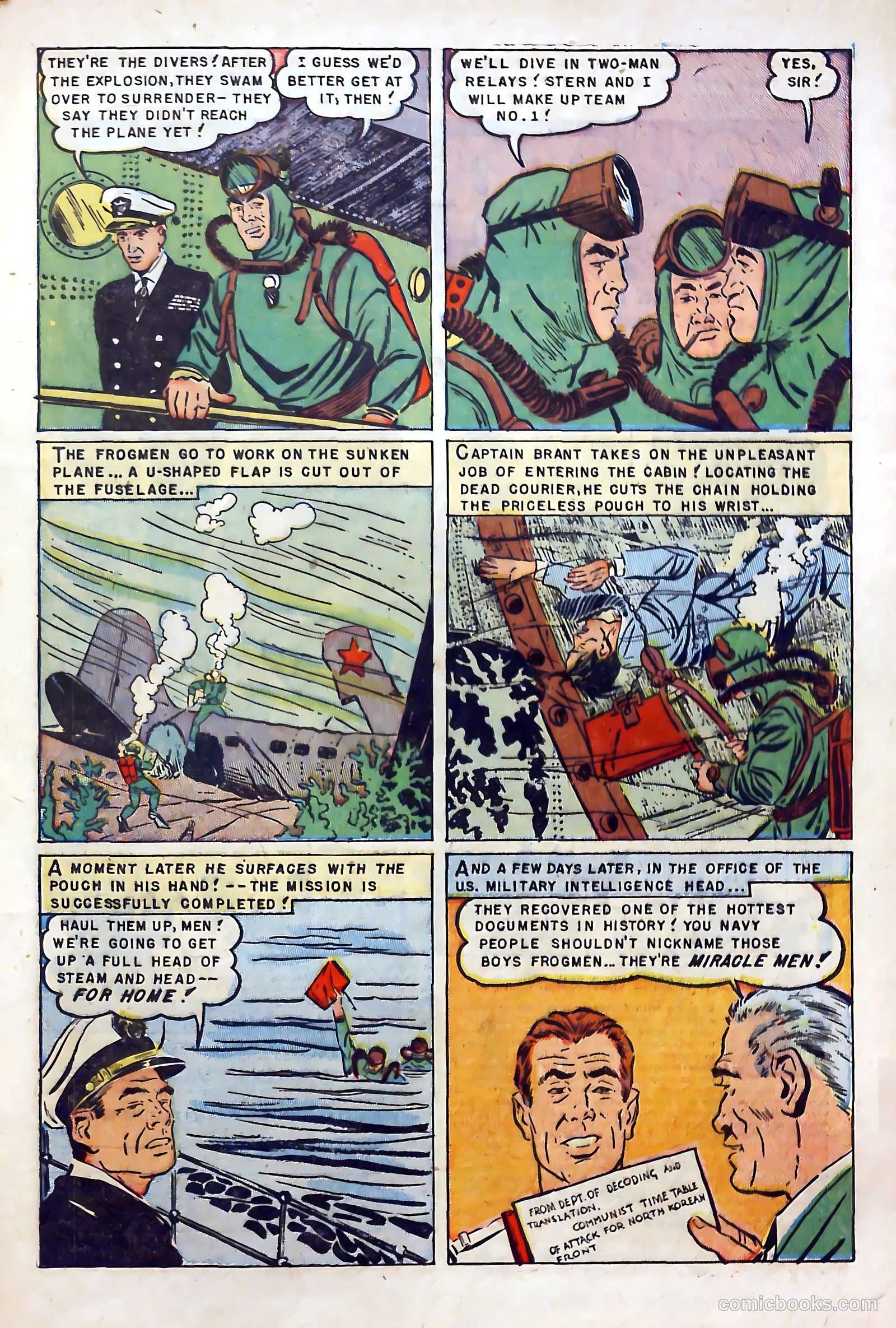 Fighting Undersea Commandos #4 — page 9 of 36