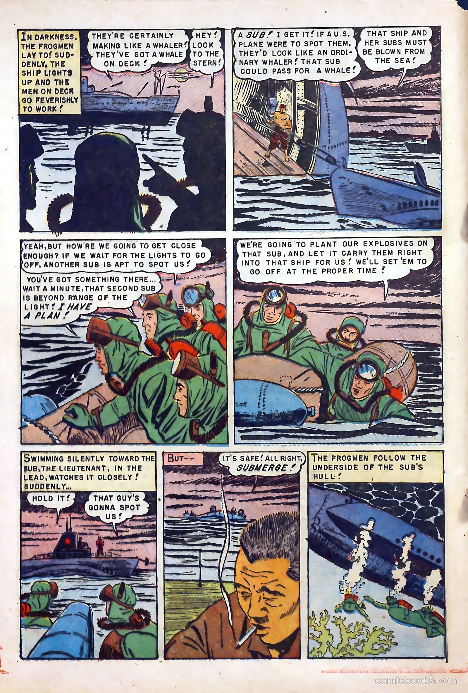 Fighting Undersea Commandos #4 — page 16 of 36
