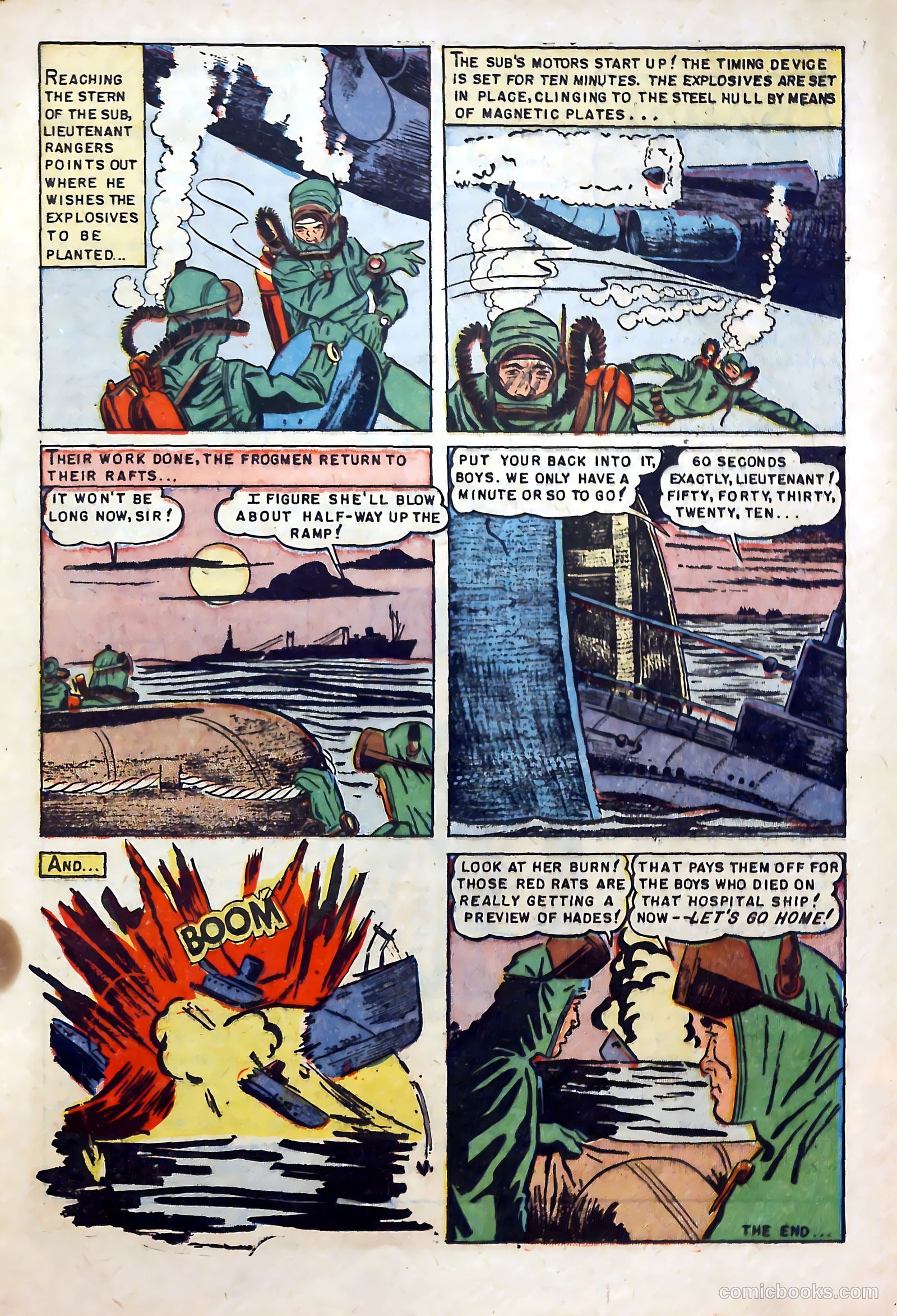 Fighting Undersea Commandos #4 — page 17 of 36
