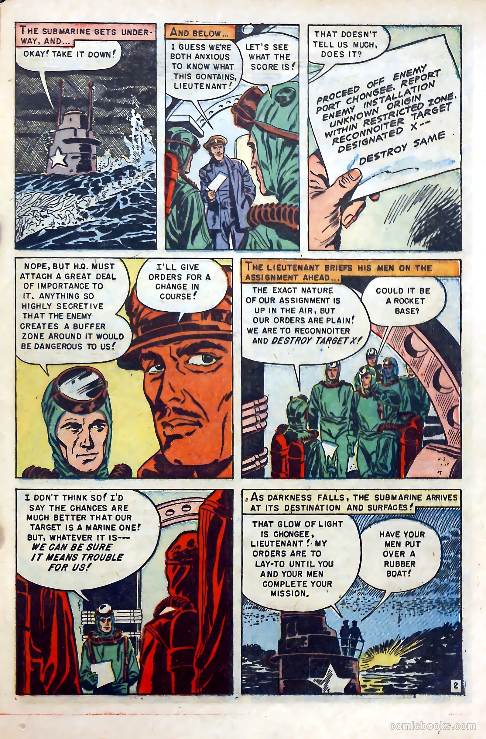 Fighting Undersea Commandos #4 — page 21 of 36