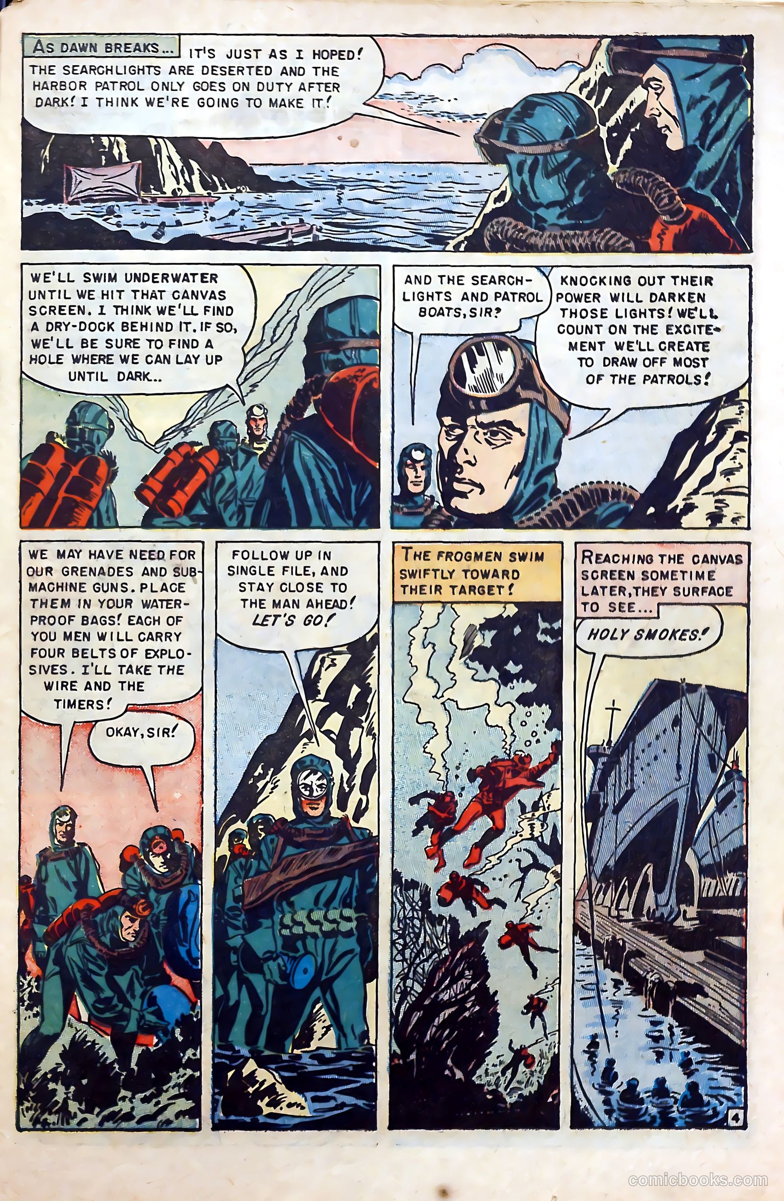 Fighting Undersea Commandos #4 — page 23 of 36