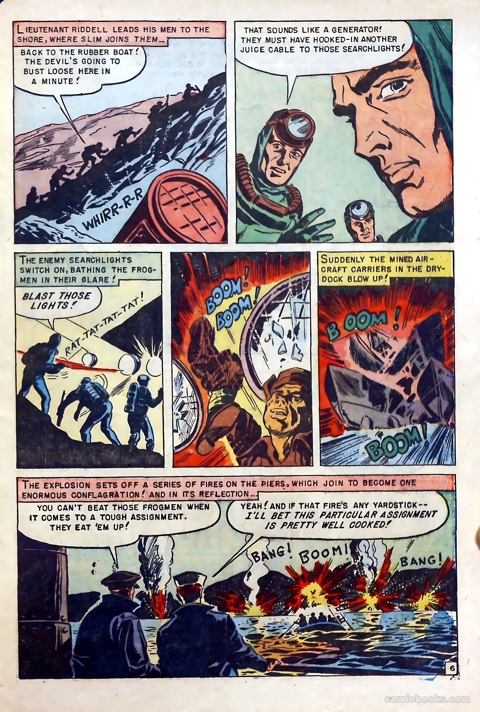 Fighting Undersea Commandos #4 — page 25 of 36