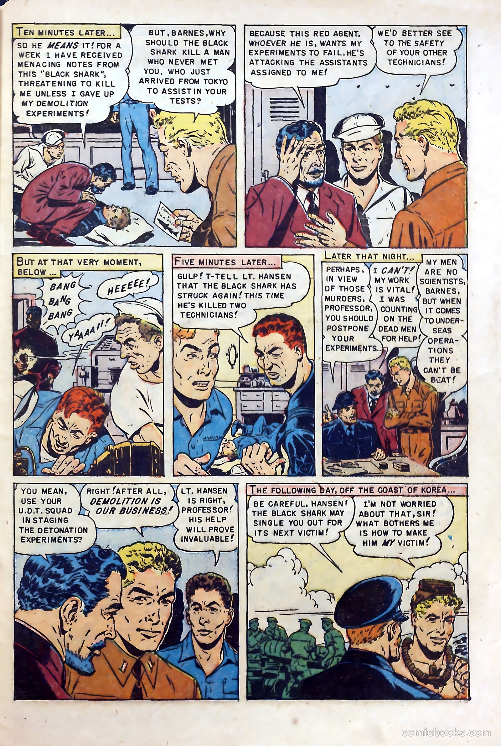 Fighting Undersea Commandos #4 — page 29 of 36