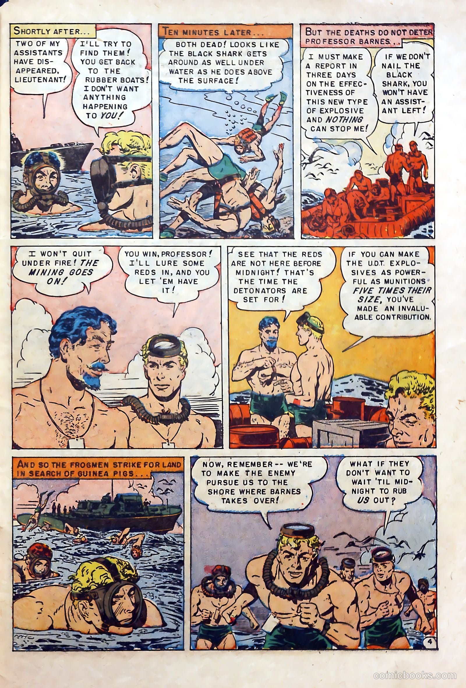 Fighting Undersea Commandos #4 — page 31 of 36