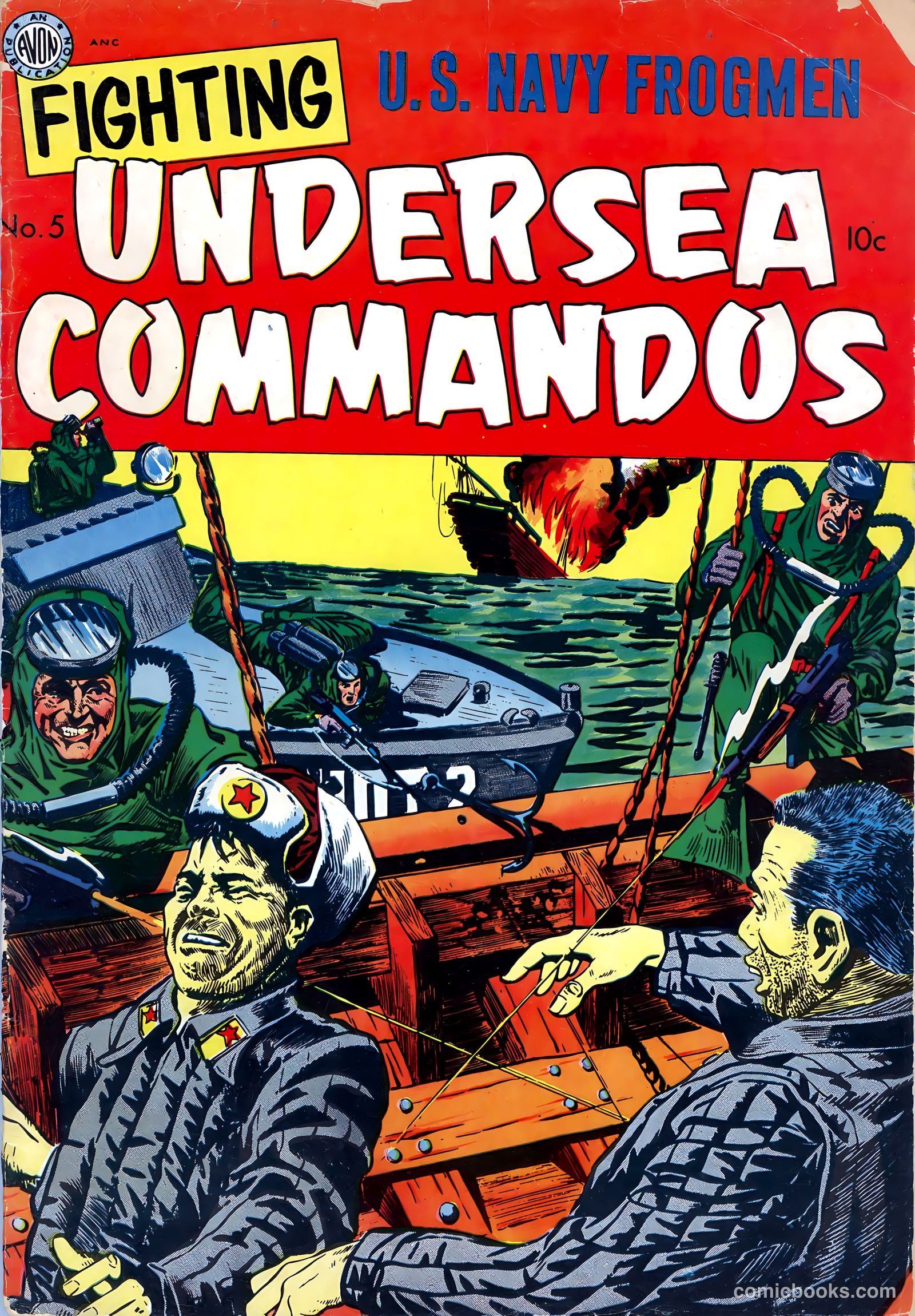 Fighting Undersea Commandos #5 — page 1 of 36
