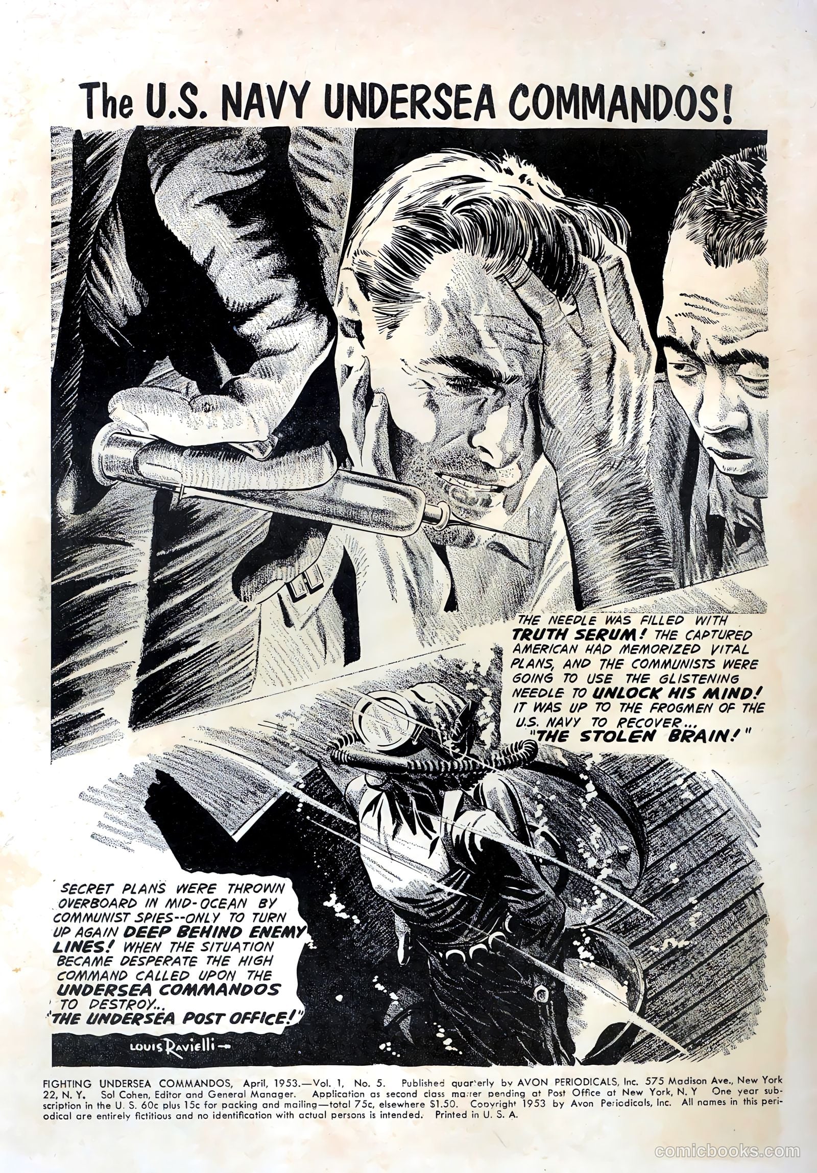 Fighting Undersea Commandos #5 — page 2 of 36