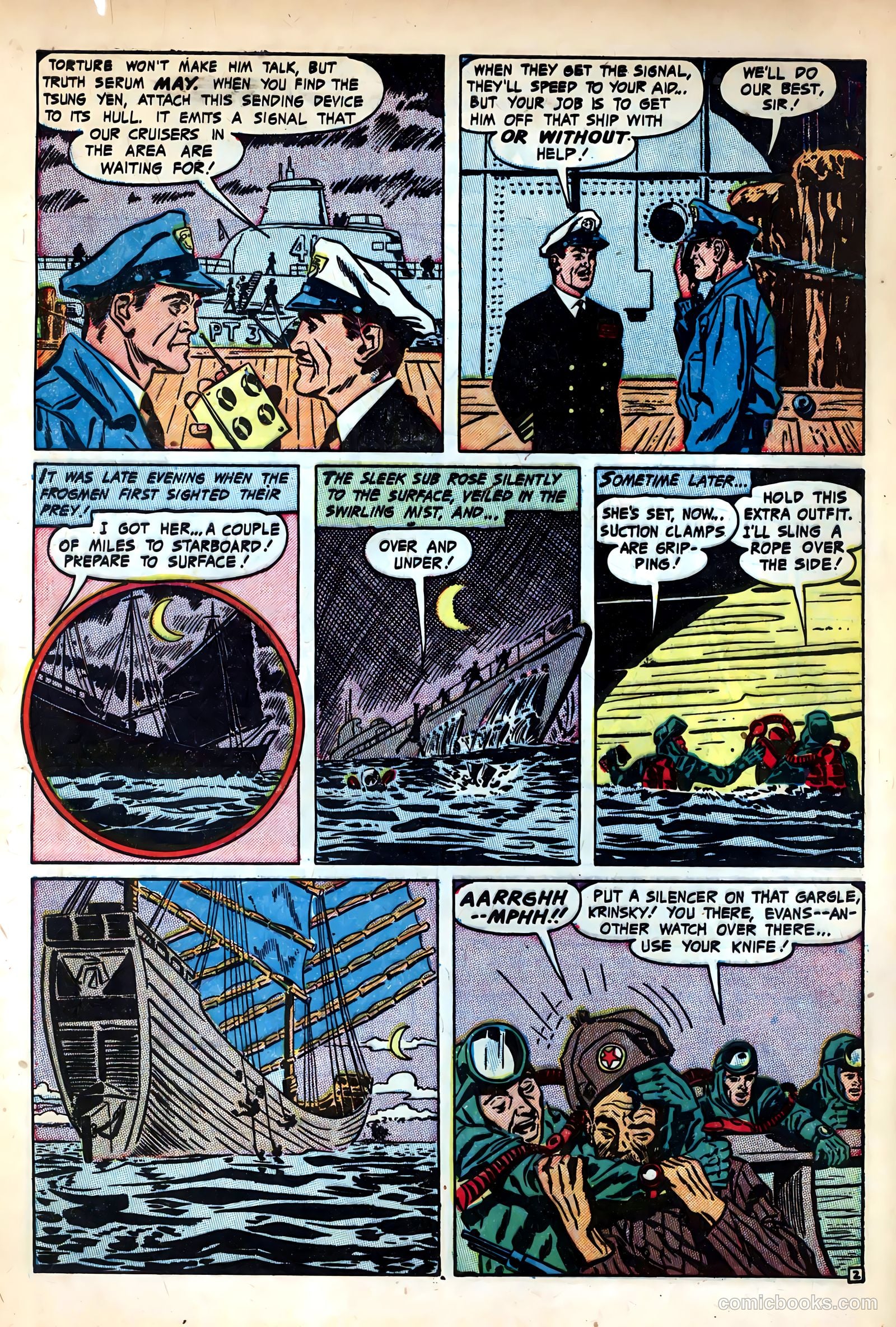 Fighting Undersea Commandos #5 — page 4 of 36
