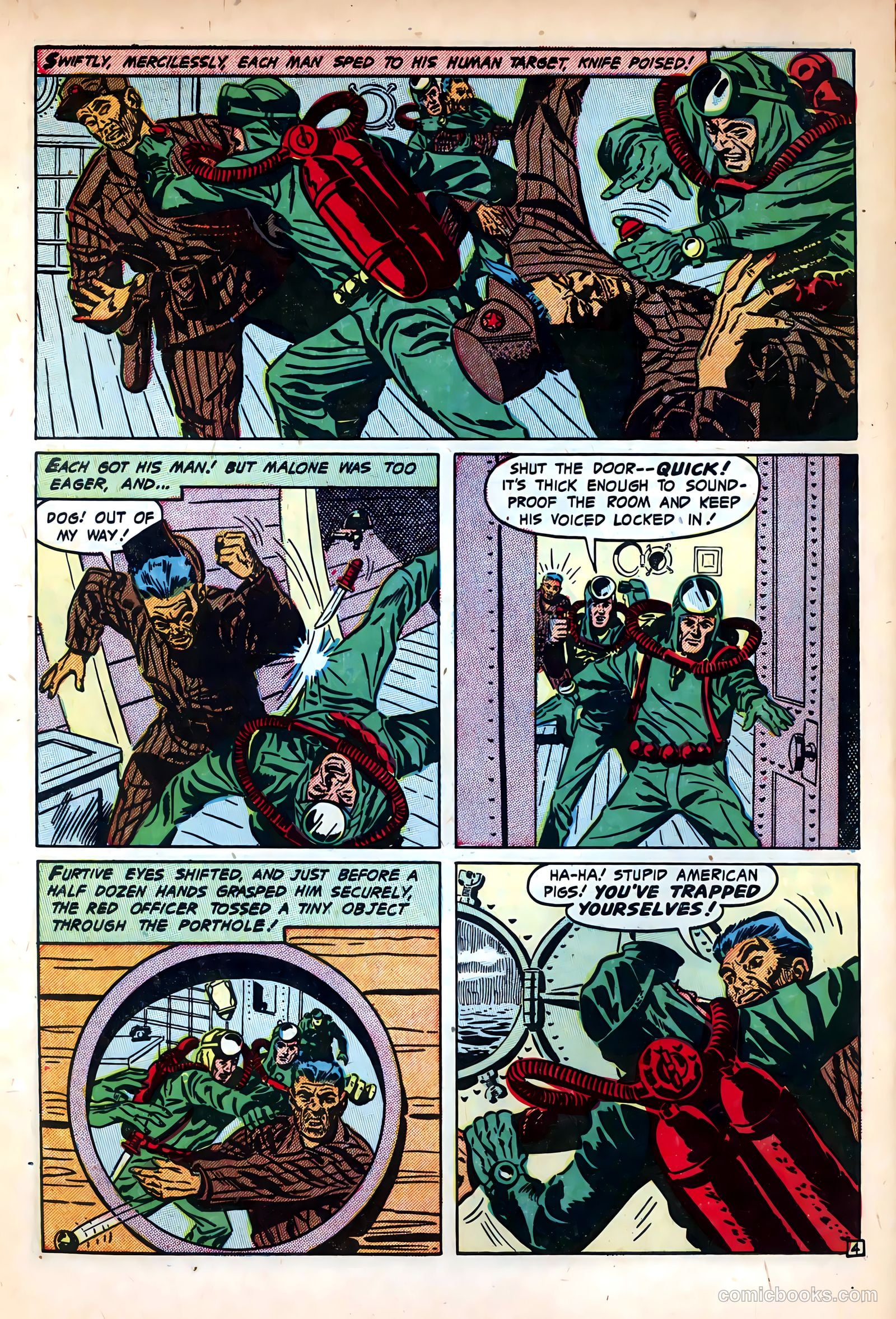Fighting Undersea Commandos #5 — page 6 of 36