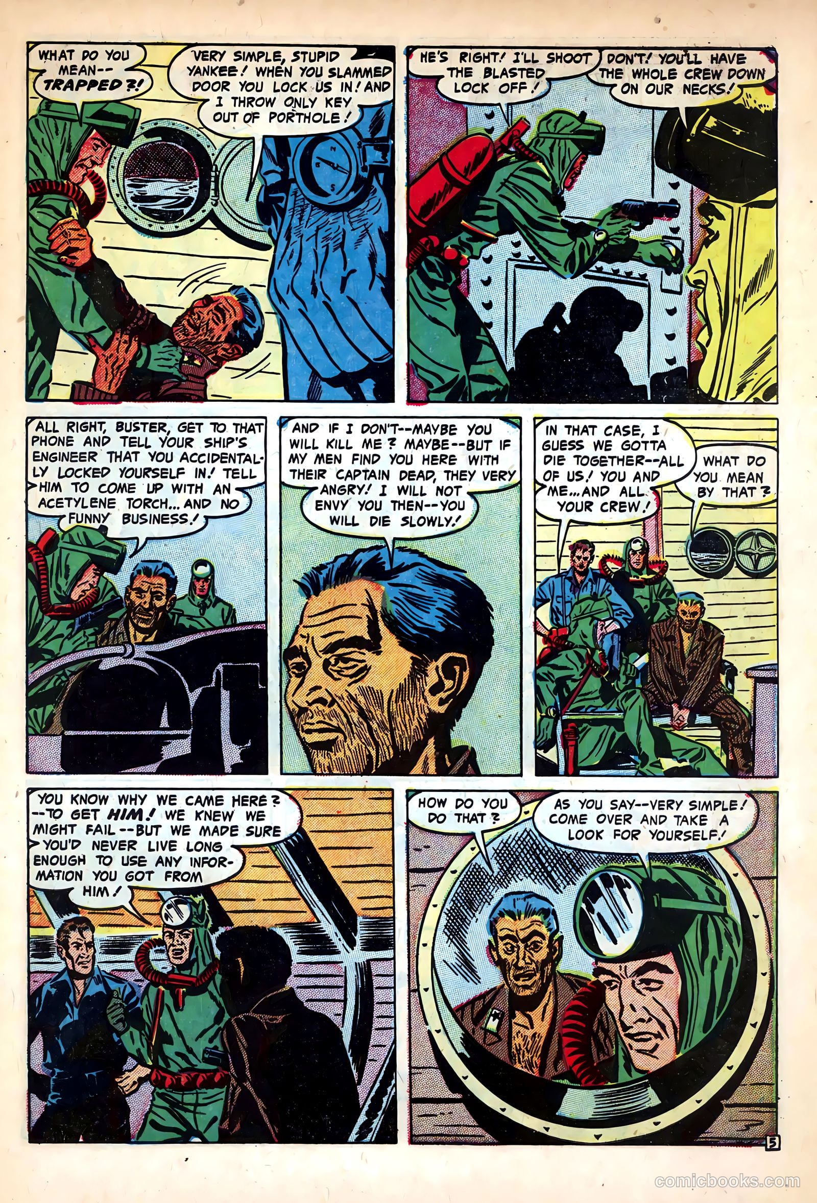 Fighting Undersea Commandos #5 — page 7 of 36