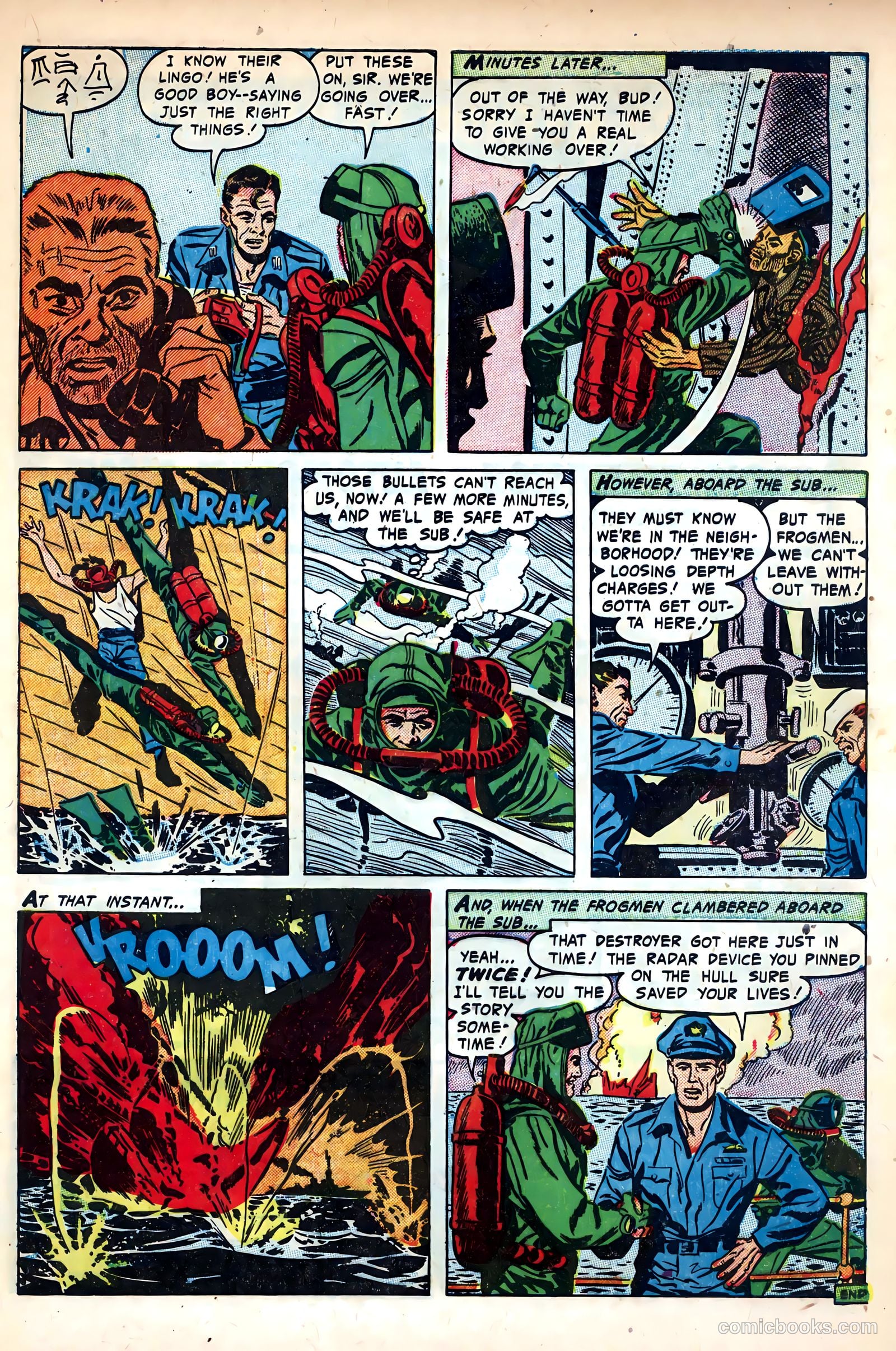 Fighting Undersea Commandos #5 — page 9 of 36