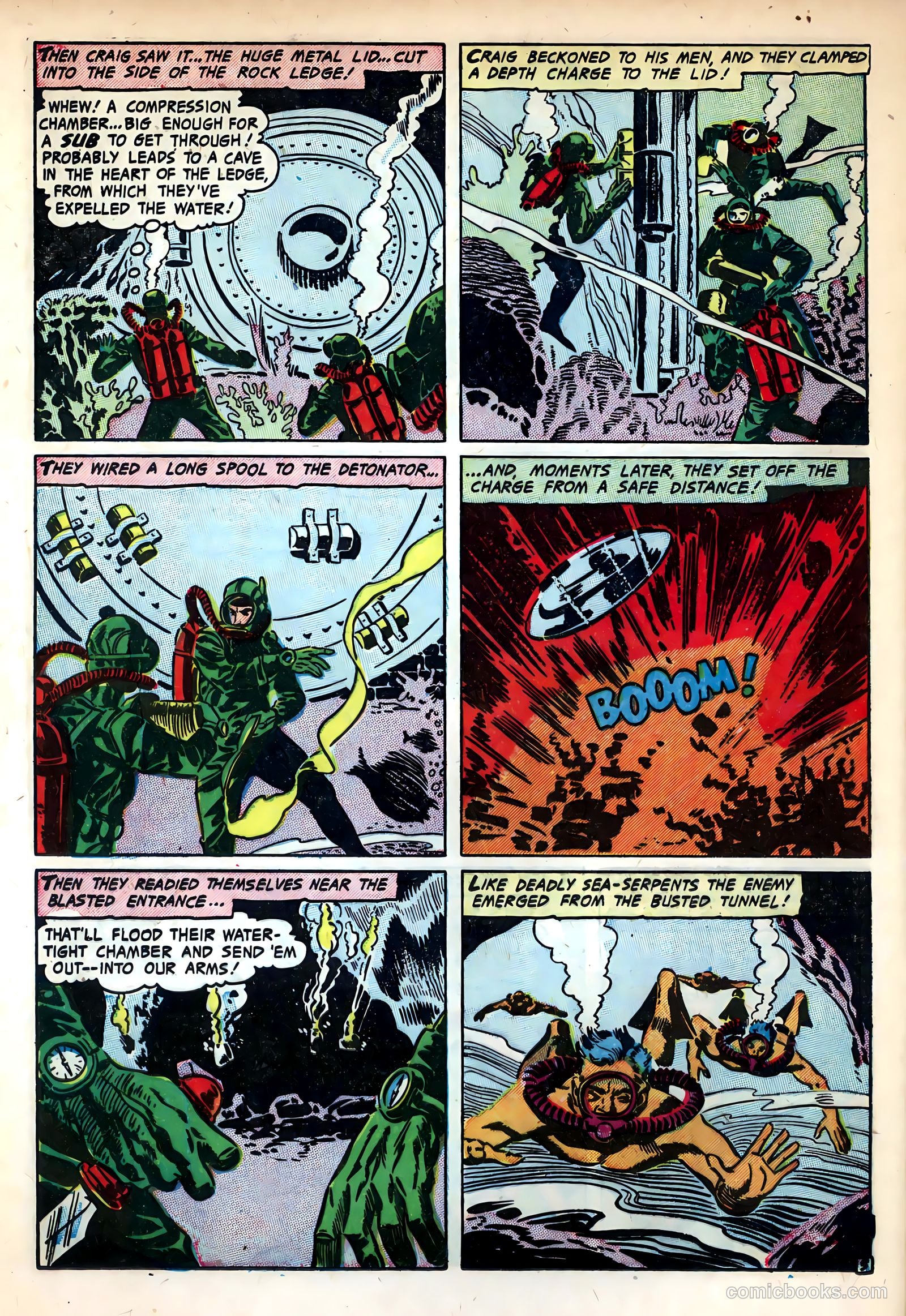 Fighting Undersea Commandos #5 — page 16 of 36