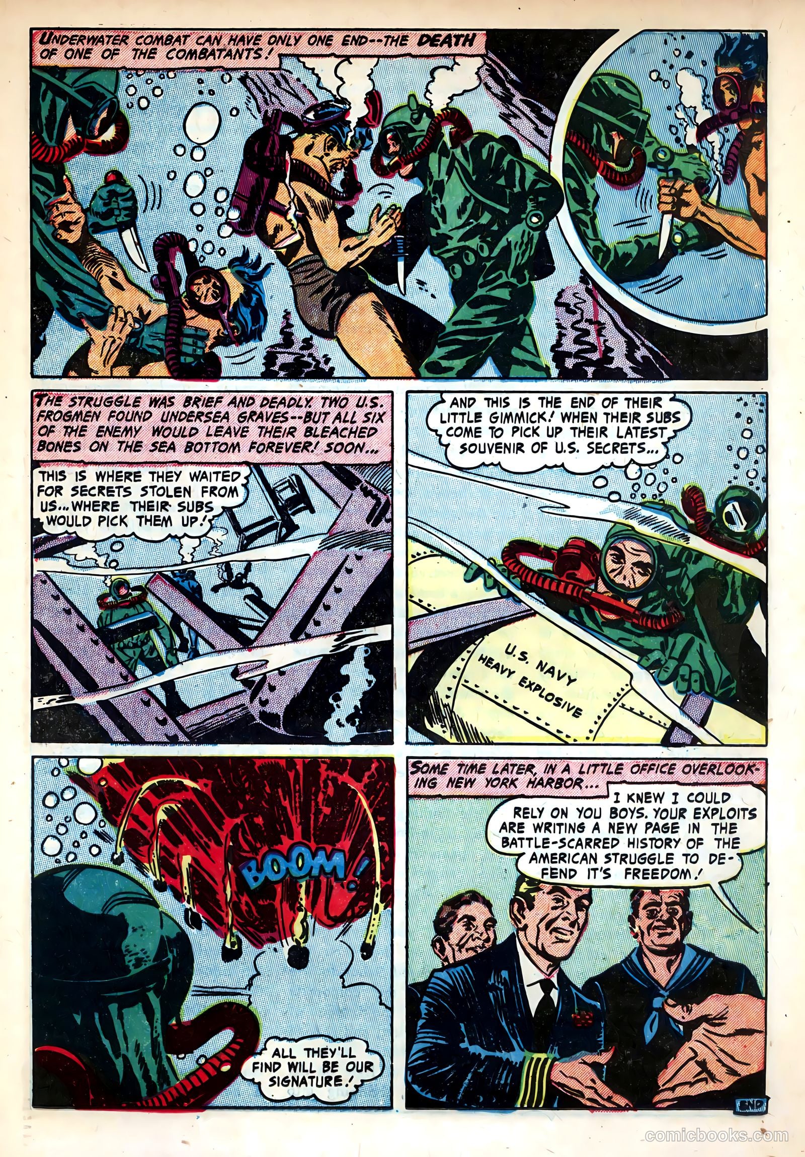 Fighting Undersea Commandos #5 — page 17 of 36