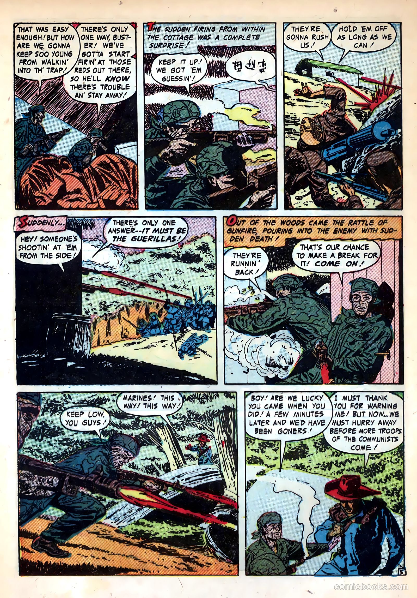 Fighting Undersea Commandos #5 — page 24 of 36