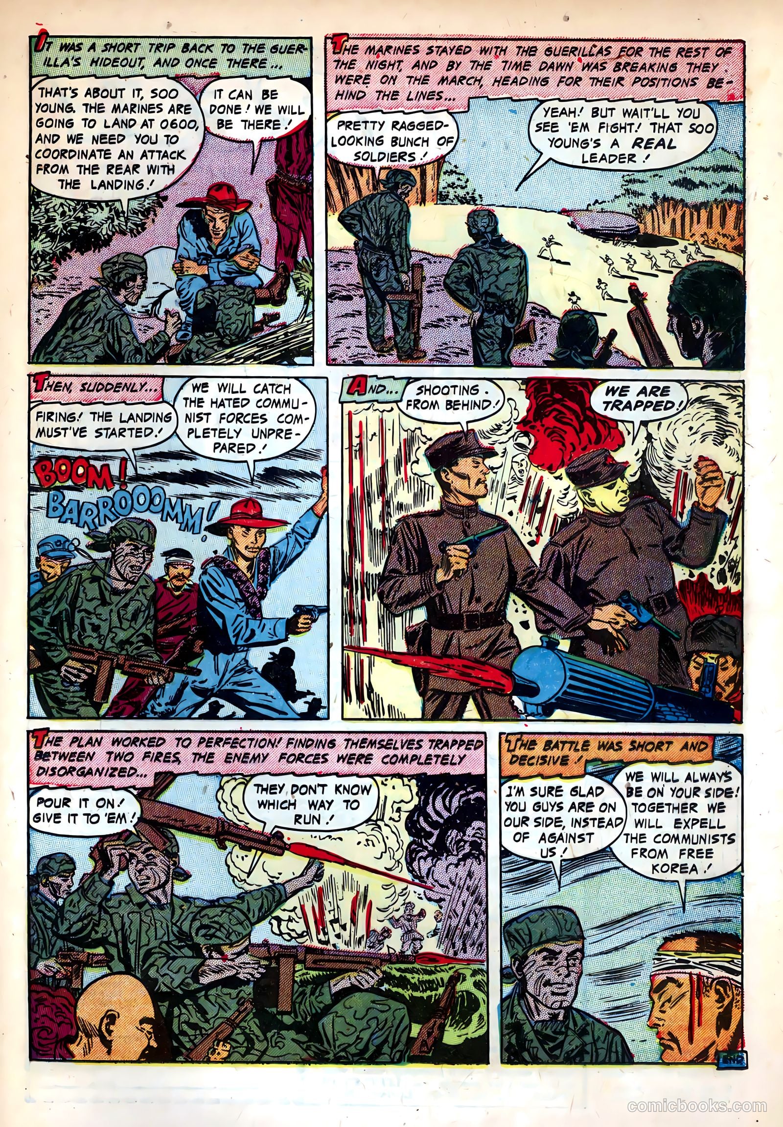 Fighting Undersea Commandos #5 — page 25 of 36