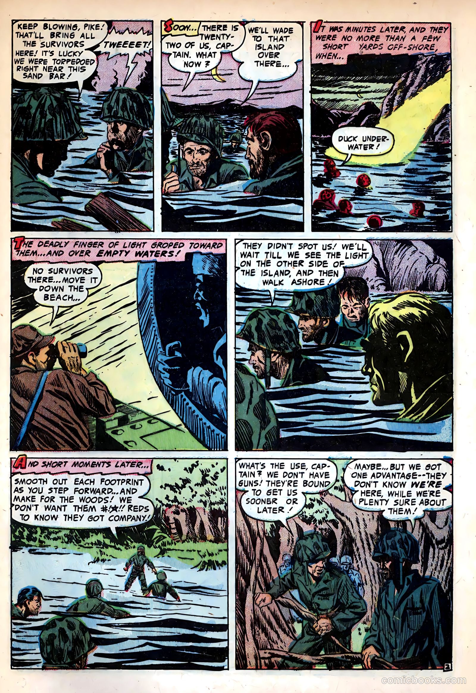 Fighting Undersea Commandos #5 — page 29 of 36