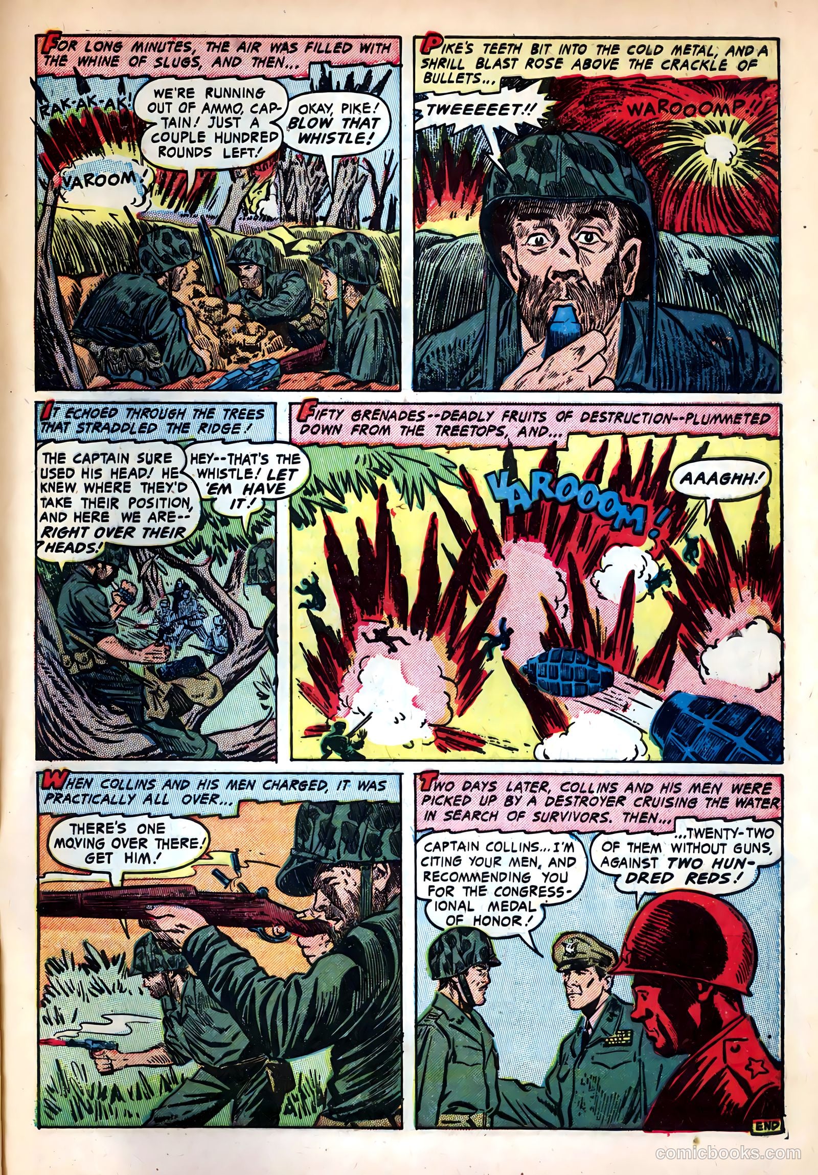 Fighting Undersea Commandos #5 — page 33 of 36