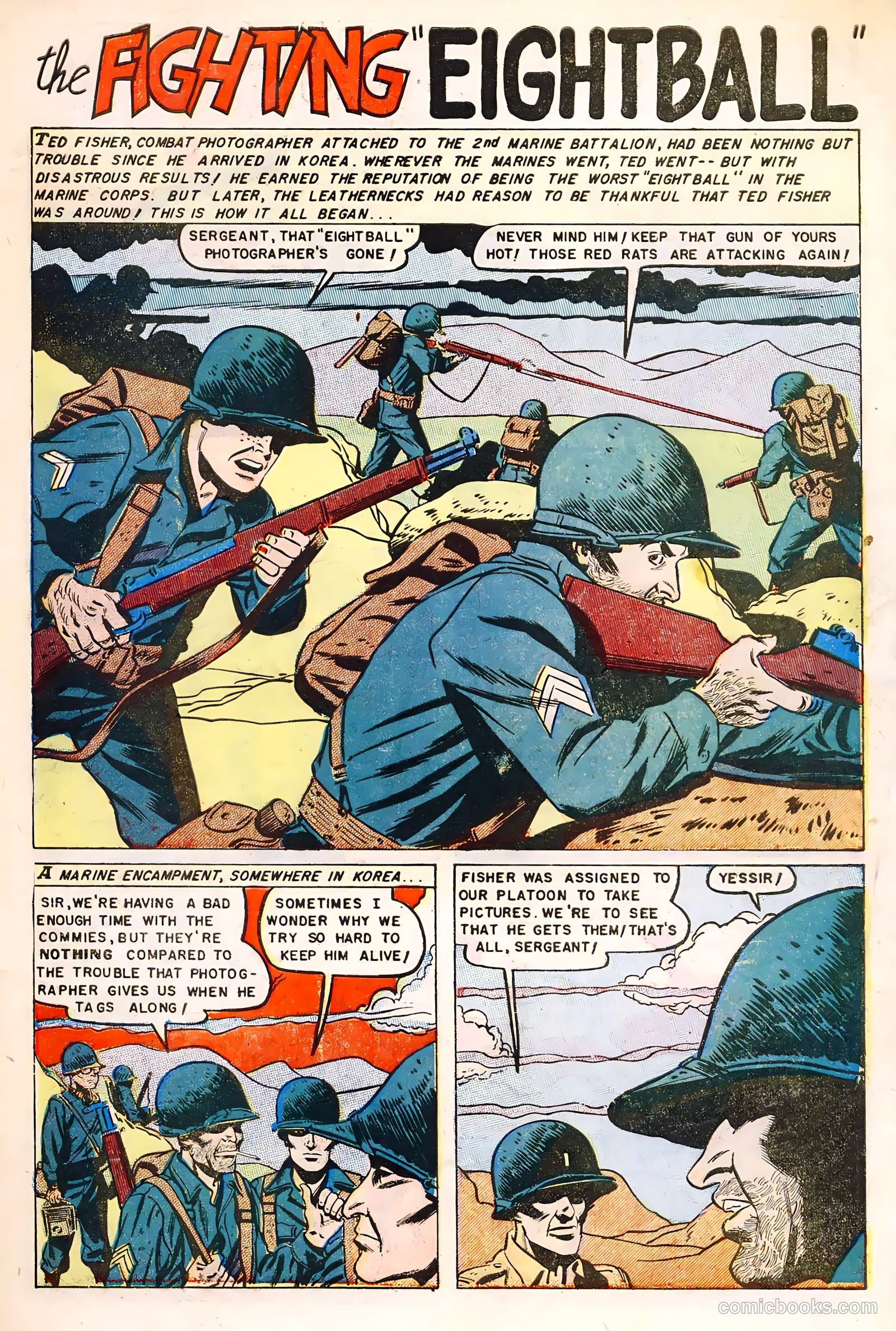 Fighting War Stories #3 — page 3 of 36