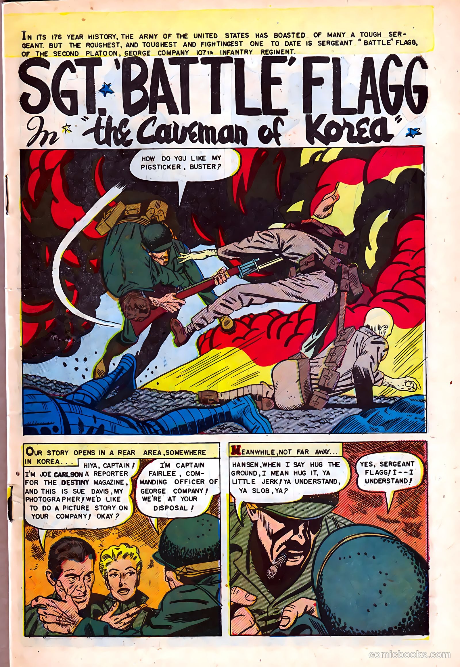 Fighting War Stories #4 — page 3 of 37
