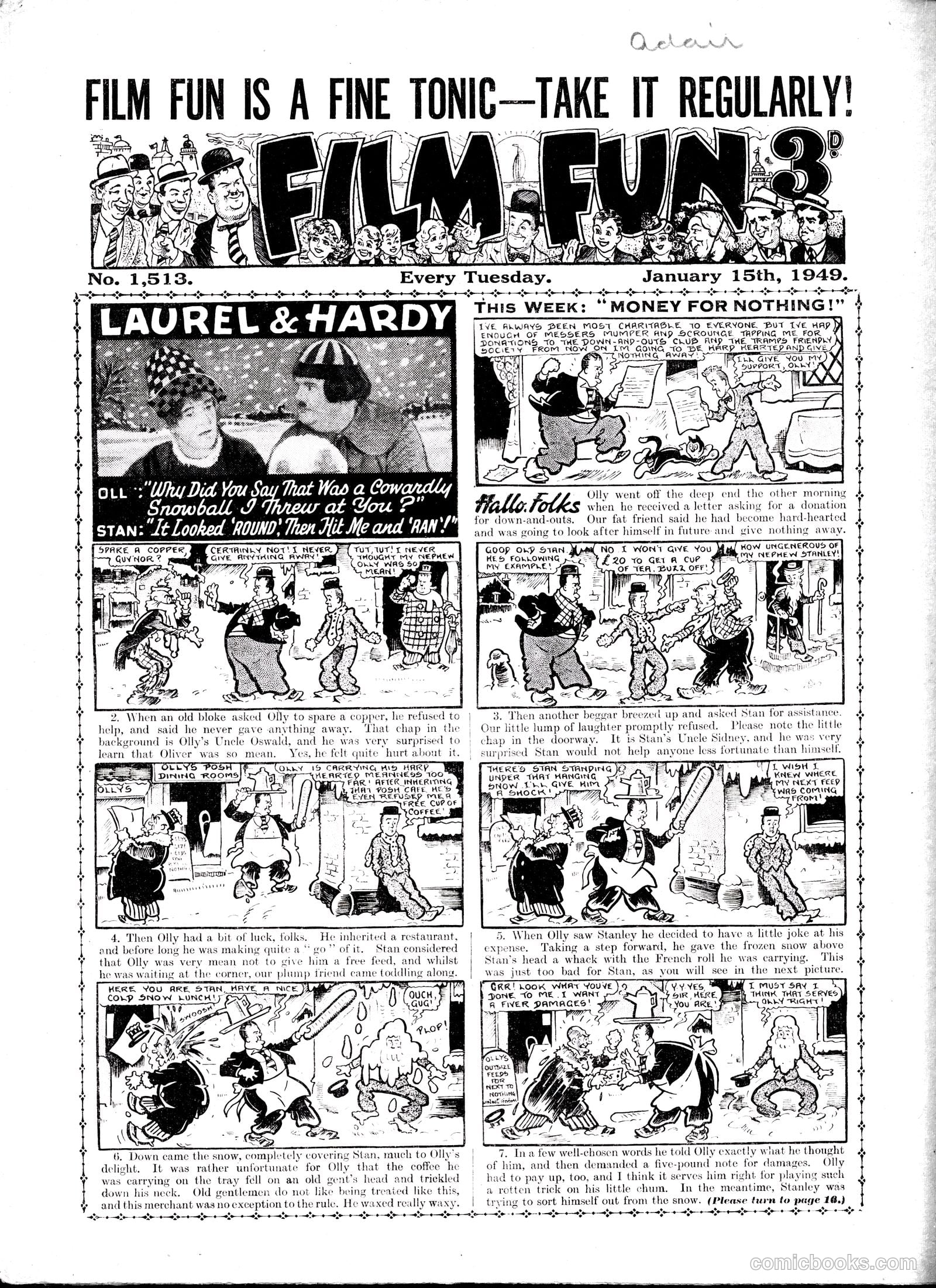 Film Fun #1513 — page 1 of 15