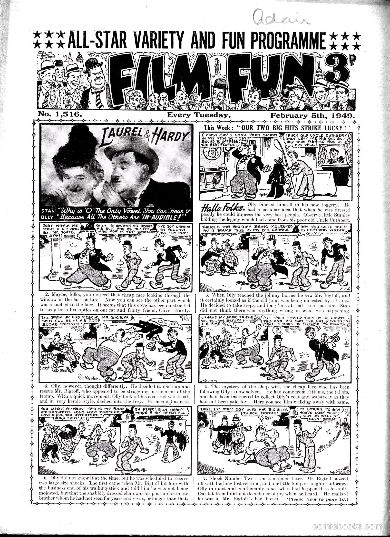 Film Fun #1516 — page 1 of 15