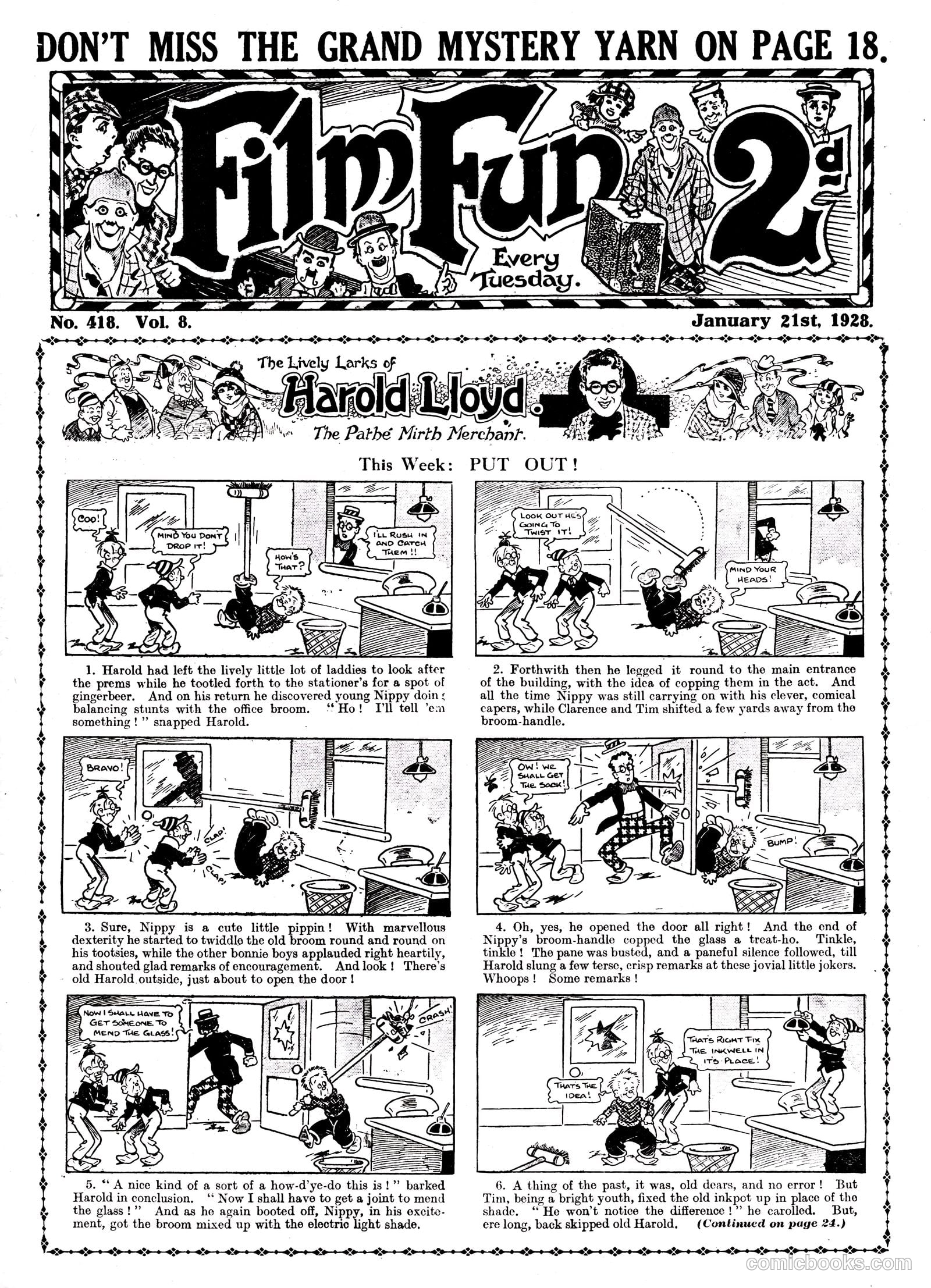 Film Fun #418 — page 1 of 23