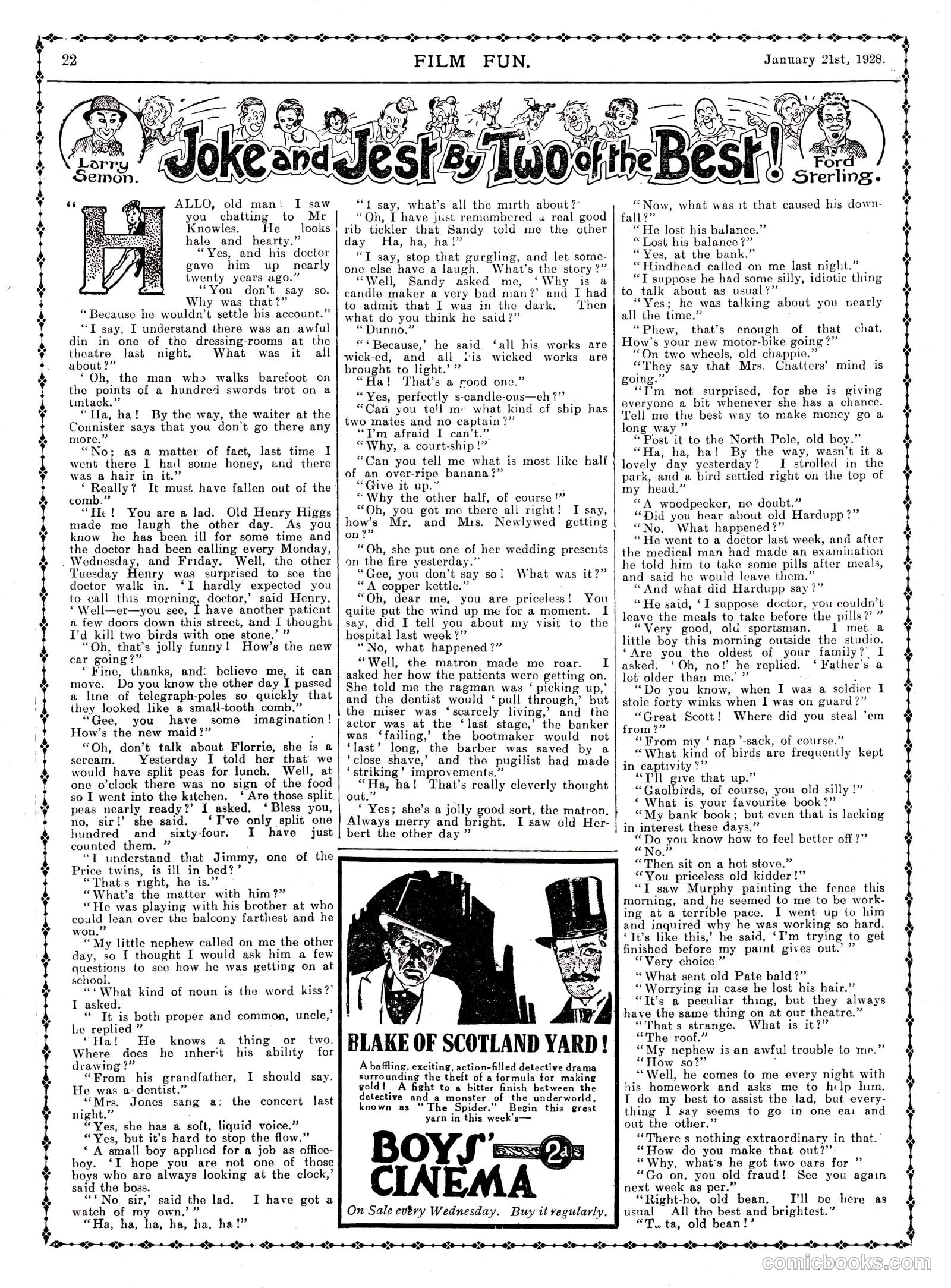 Film Fun #418 — page 21 of 23