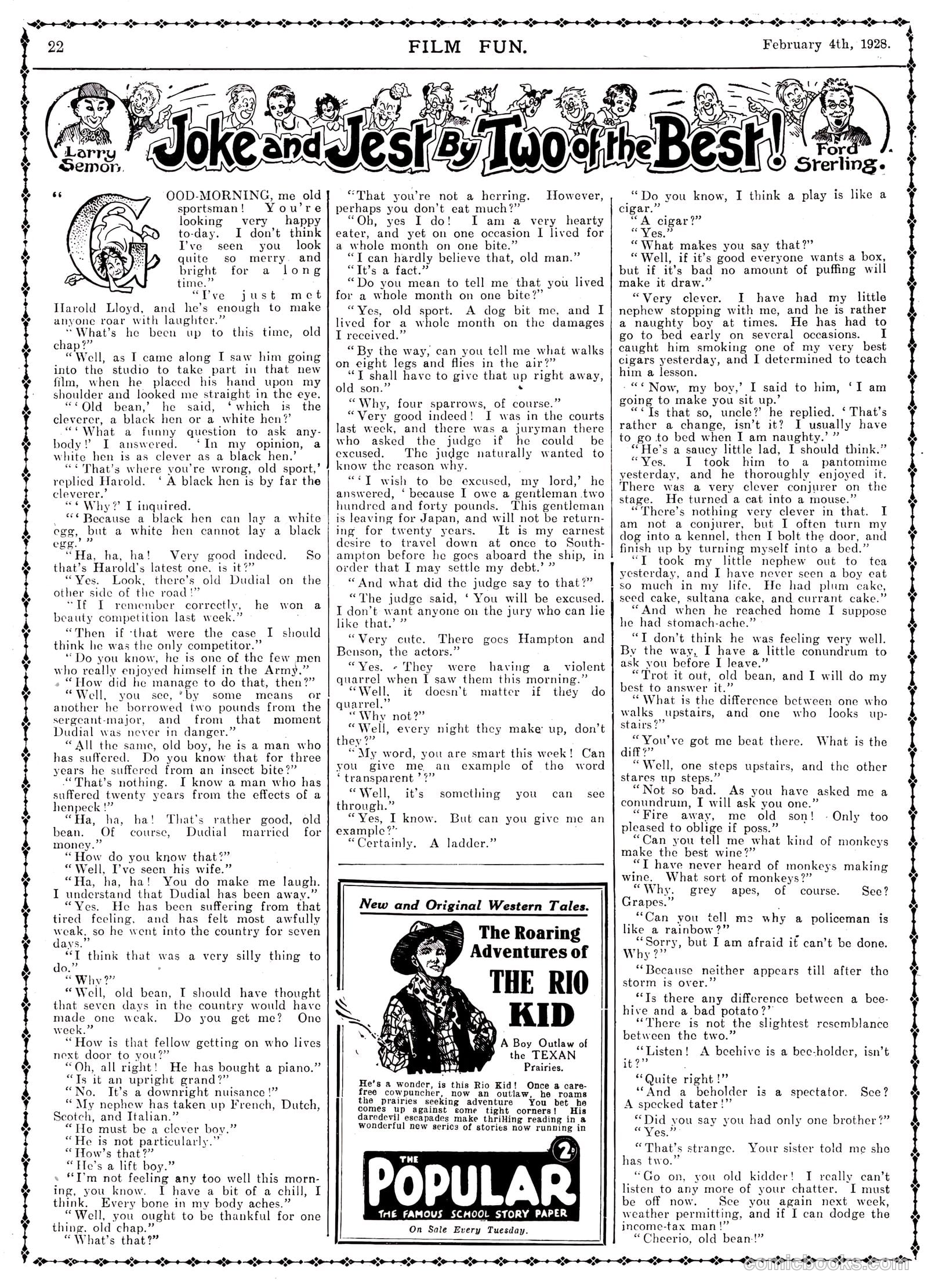 Film Fun #420 — page 21 of 23