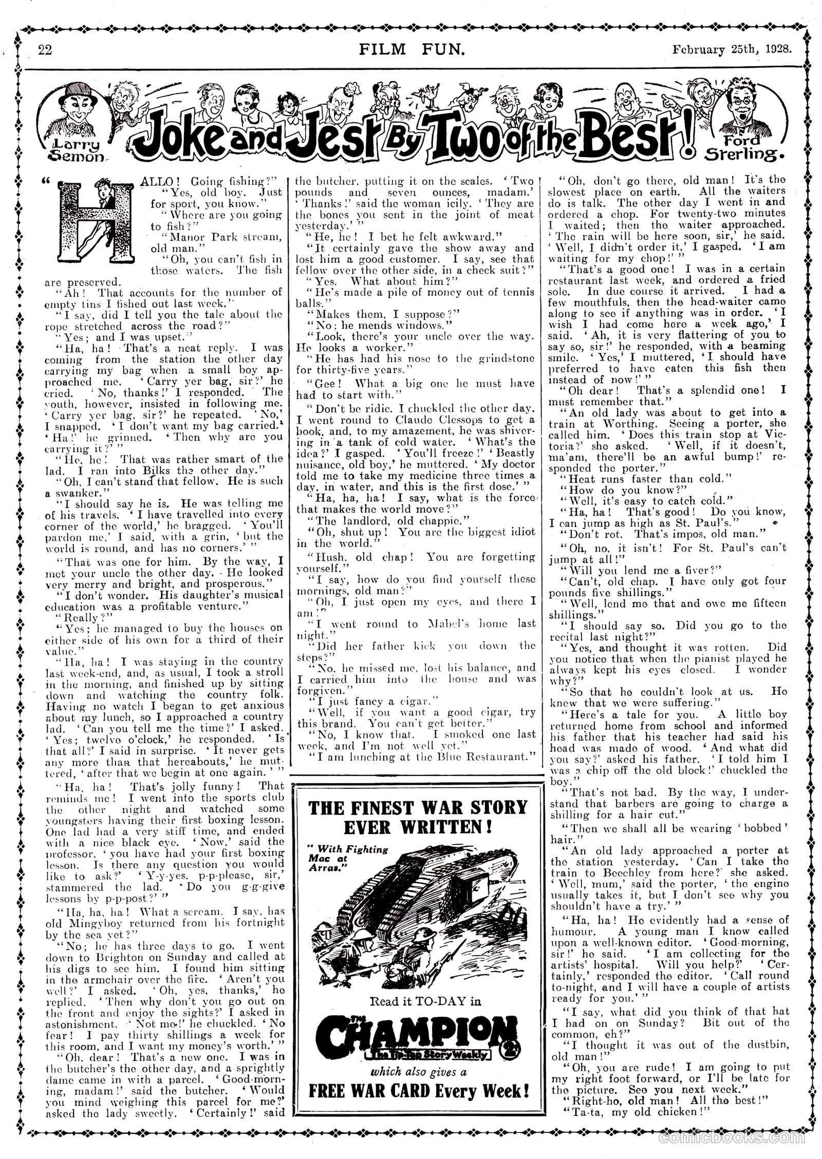 Film Fun #423 — page 21 of 23