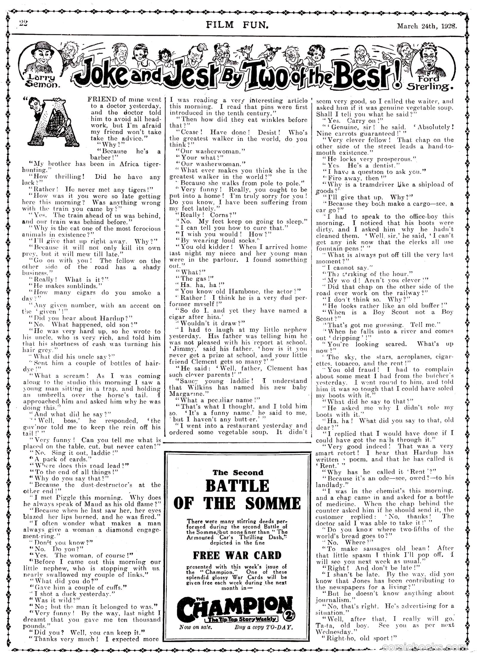 Film Fun #427 — page 21 of 23