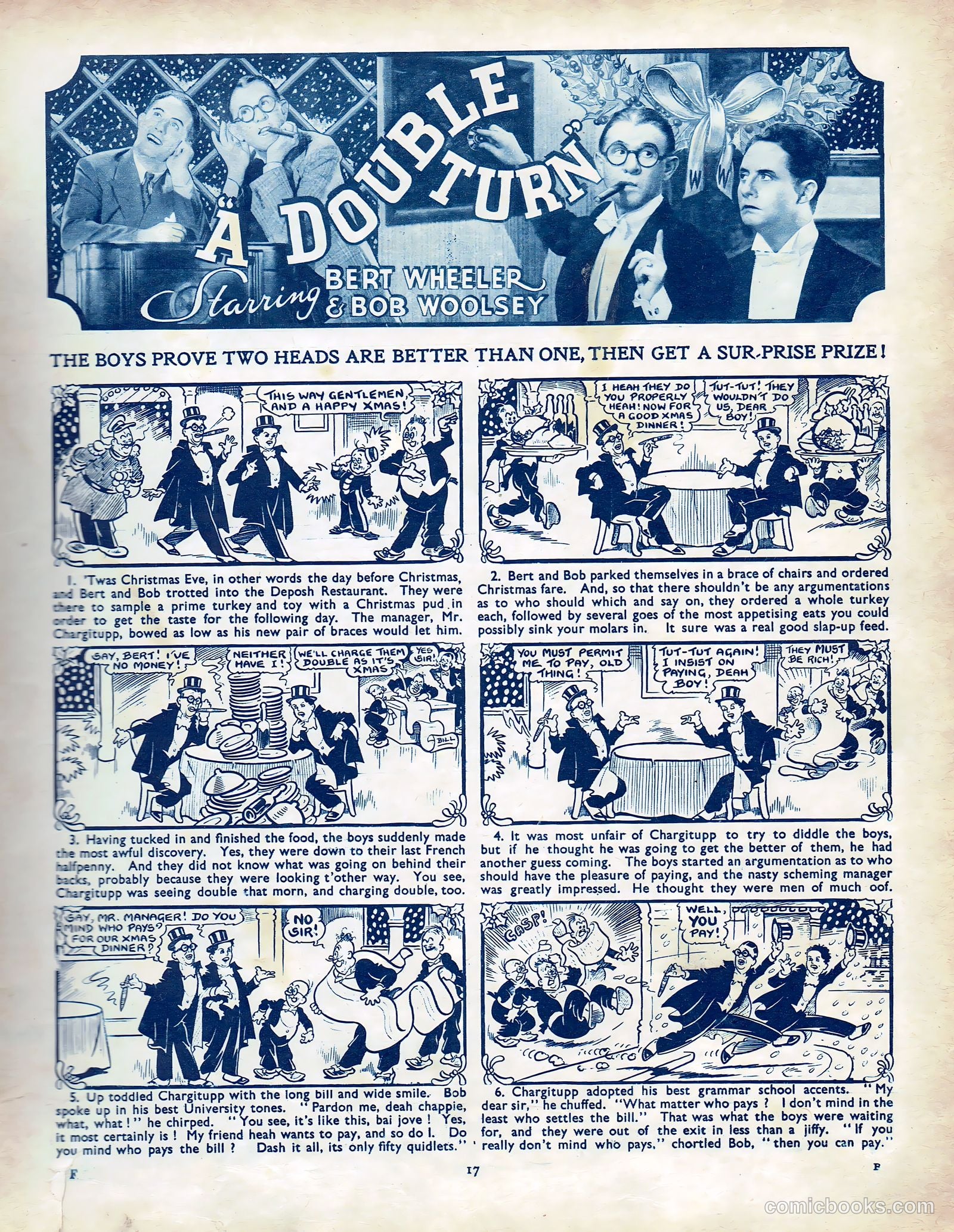 Film Fun Annual #1939 — page 6 of 64