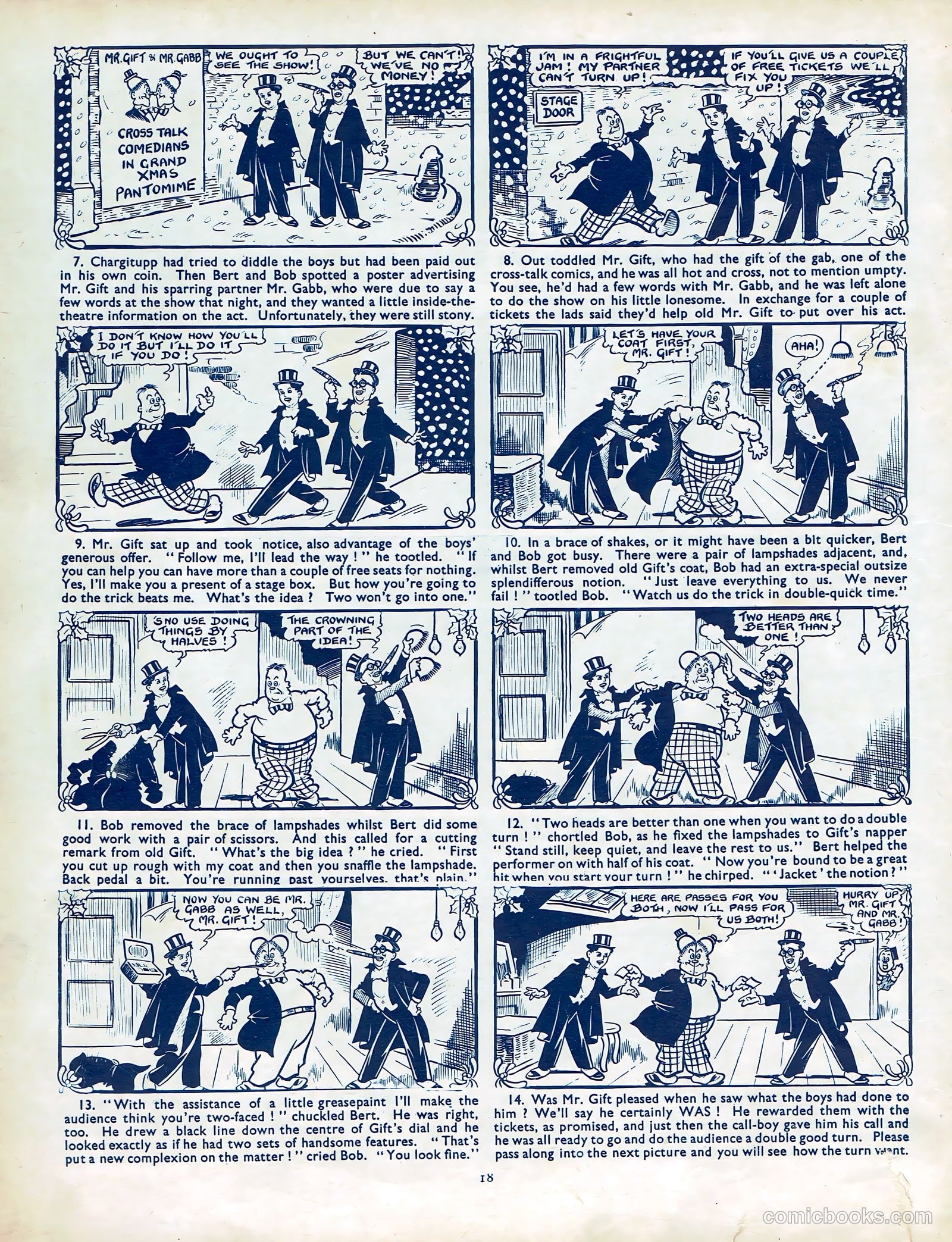 Film Fun Annual #1939 — page 7 of 64