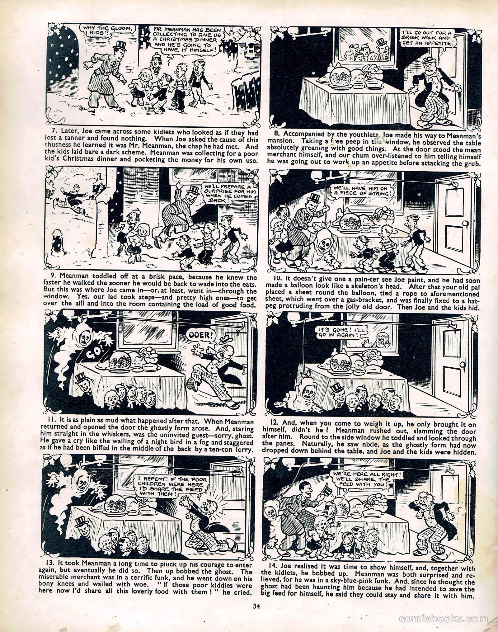 Film Fun Annual #1939 — page 16 of 64
