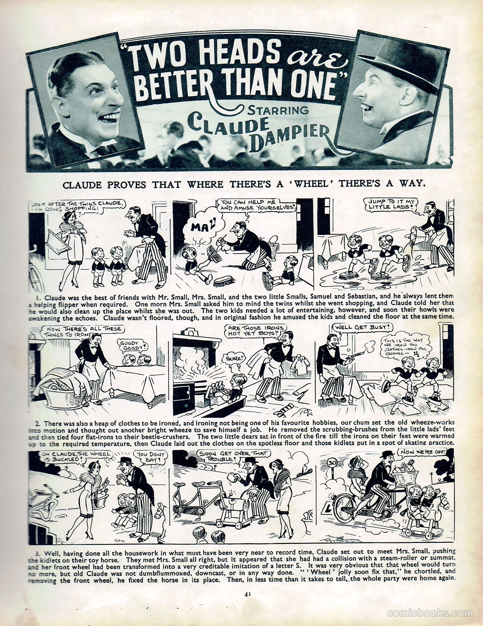 Film Fun Annual #1939 — page 19 of 64