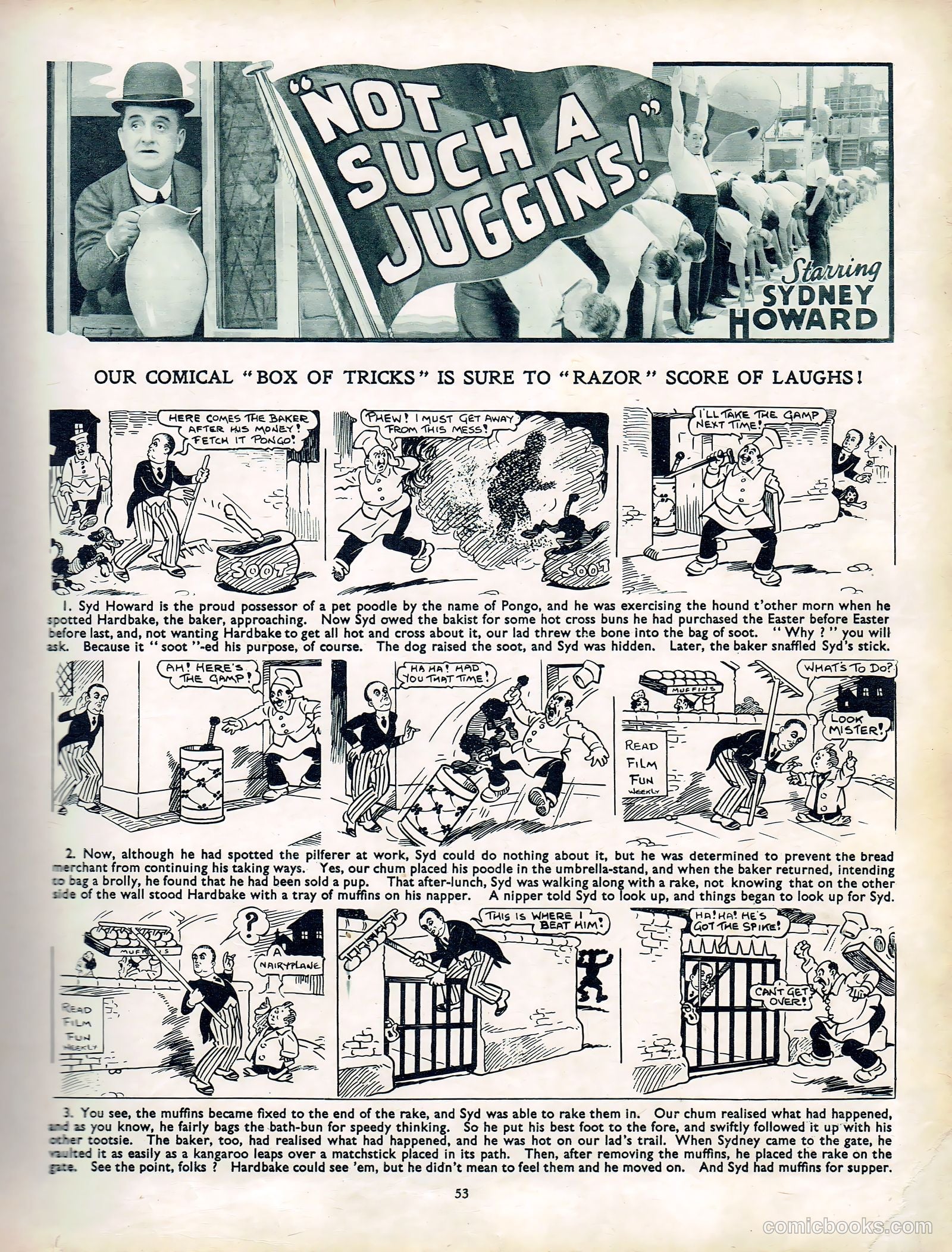 Film Fun Annual #1939 — page 23 of 64