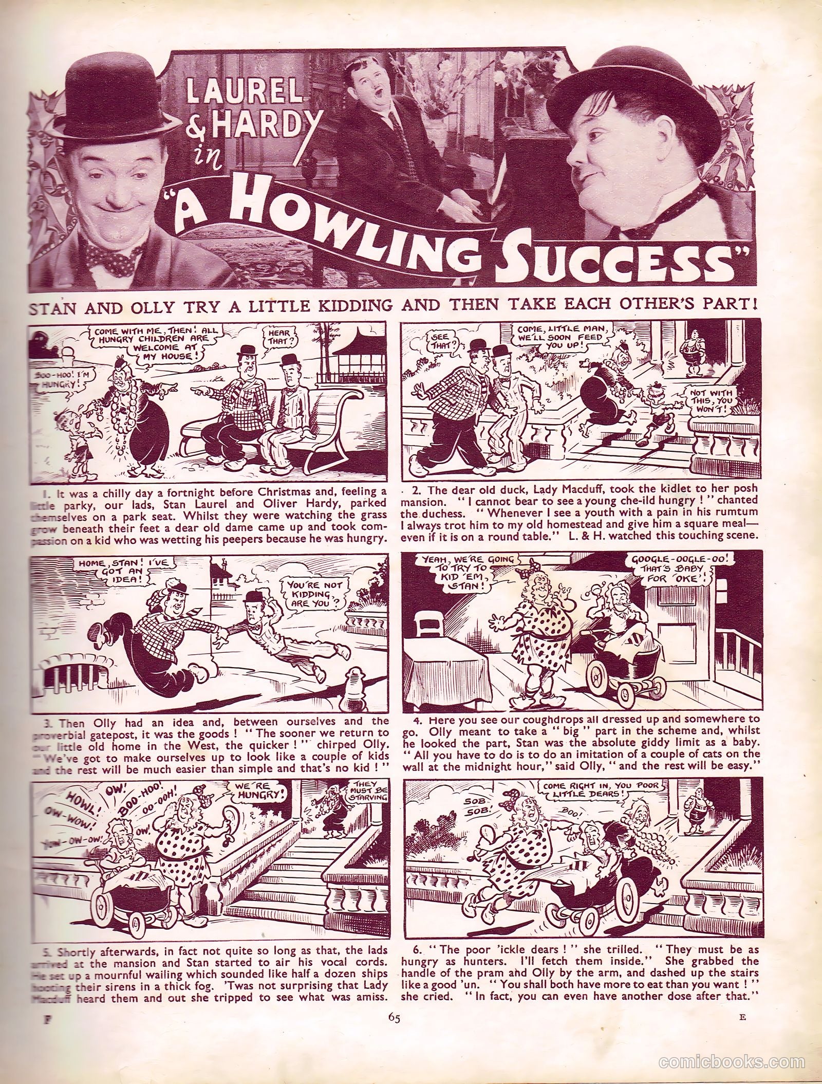 Film Fun Annual #1939 — page 27 of 64