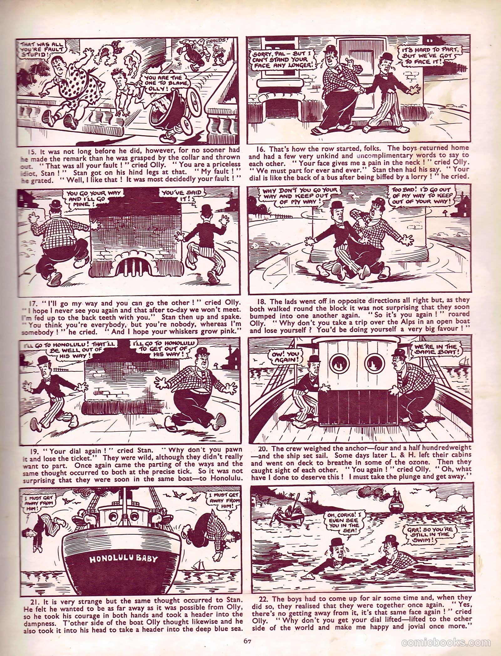 Film Fun Annual #1939 — page 29 of 64