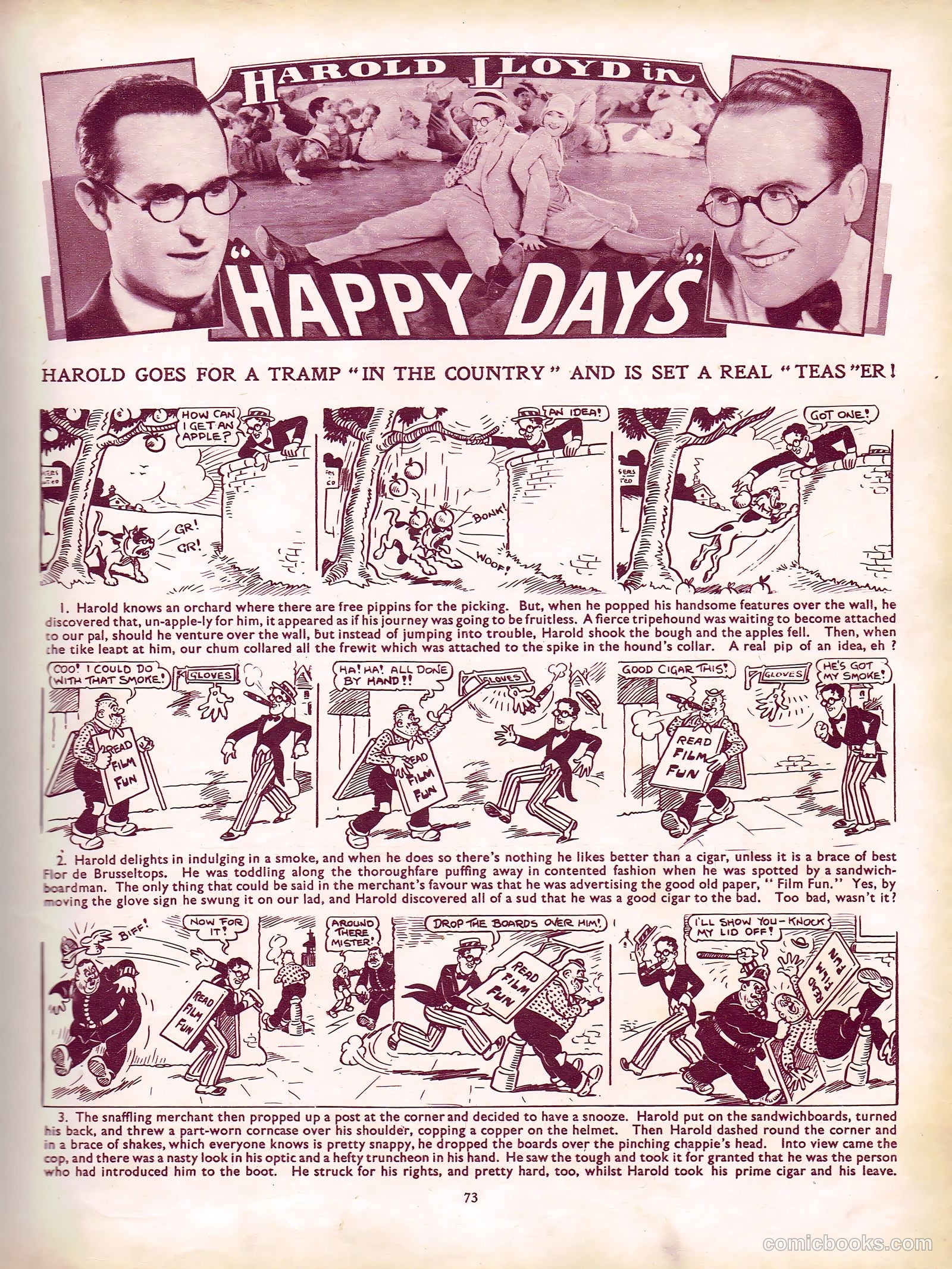 Film Fun Annual #1939 — page 31 of 64