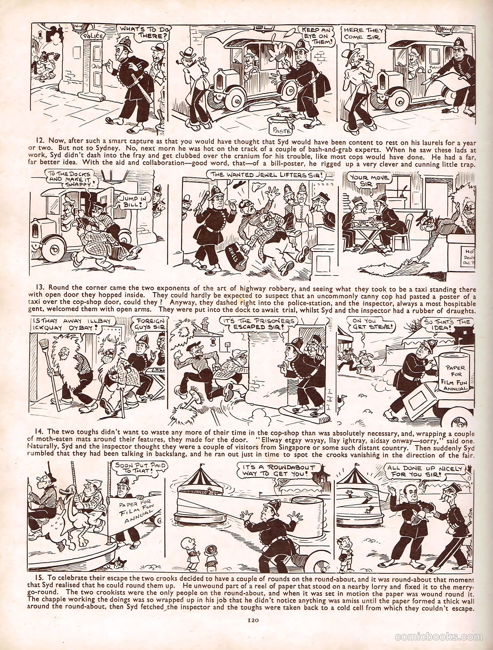 Film Fun Annual #1939 — page 50 of 64